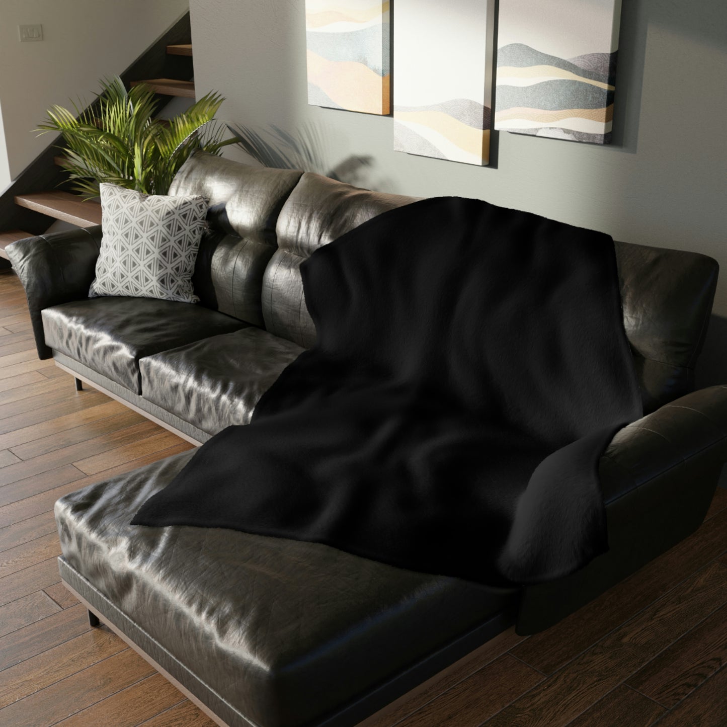 Longhorns Velveteen Minky Throw Blanket