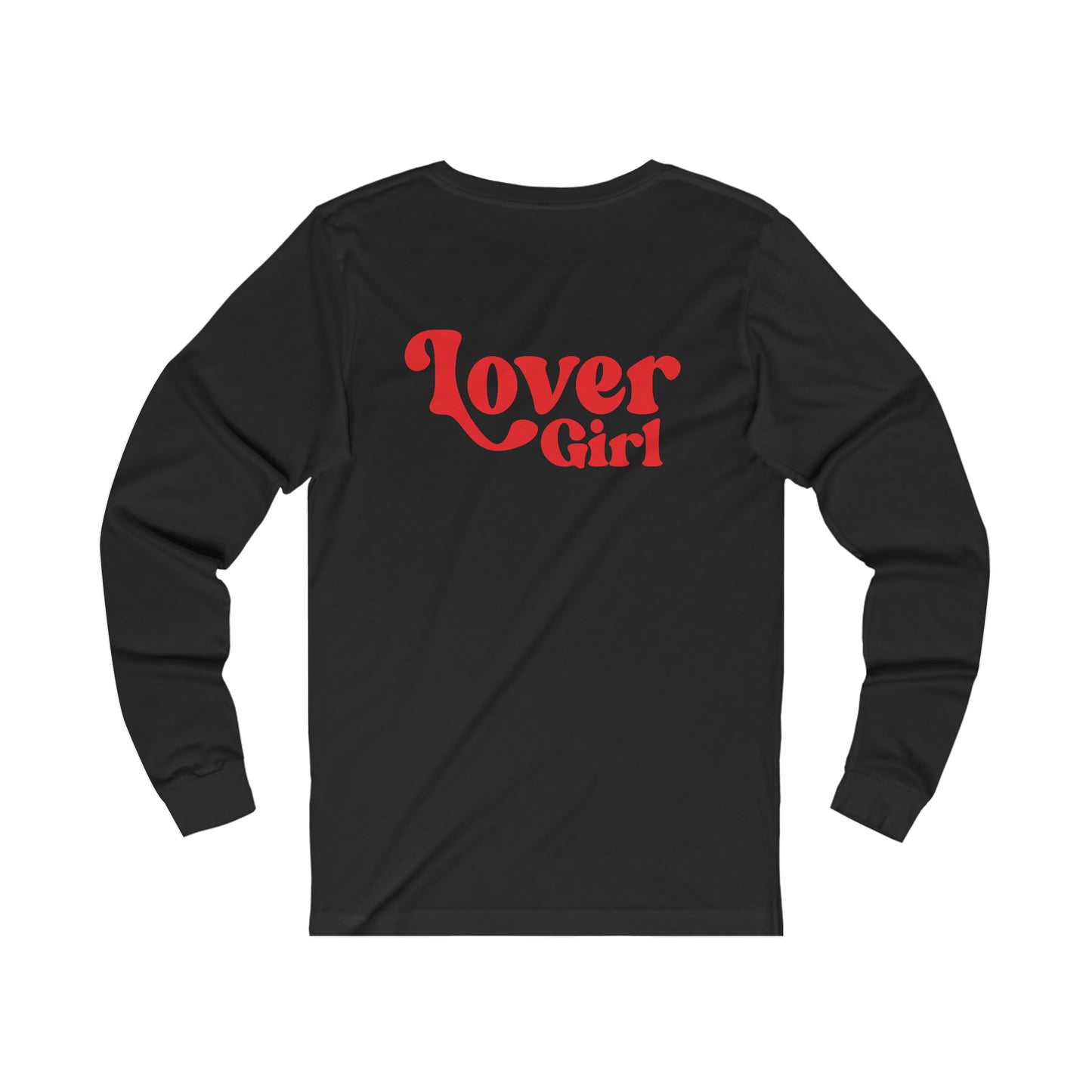 Heart Lover Girl Valentines Day Unisex Jersey Long Sleeve Tee