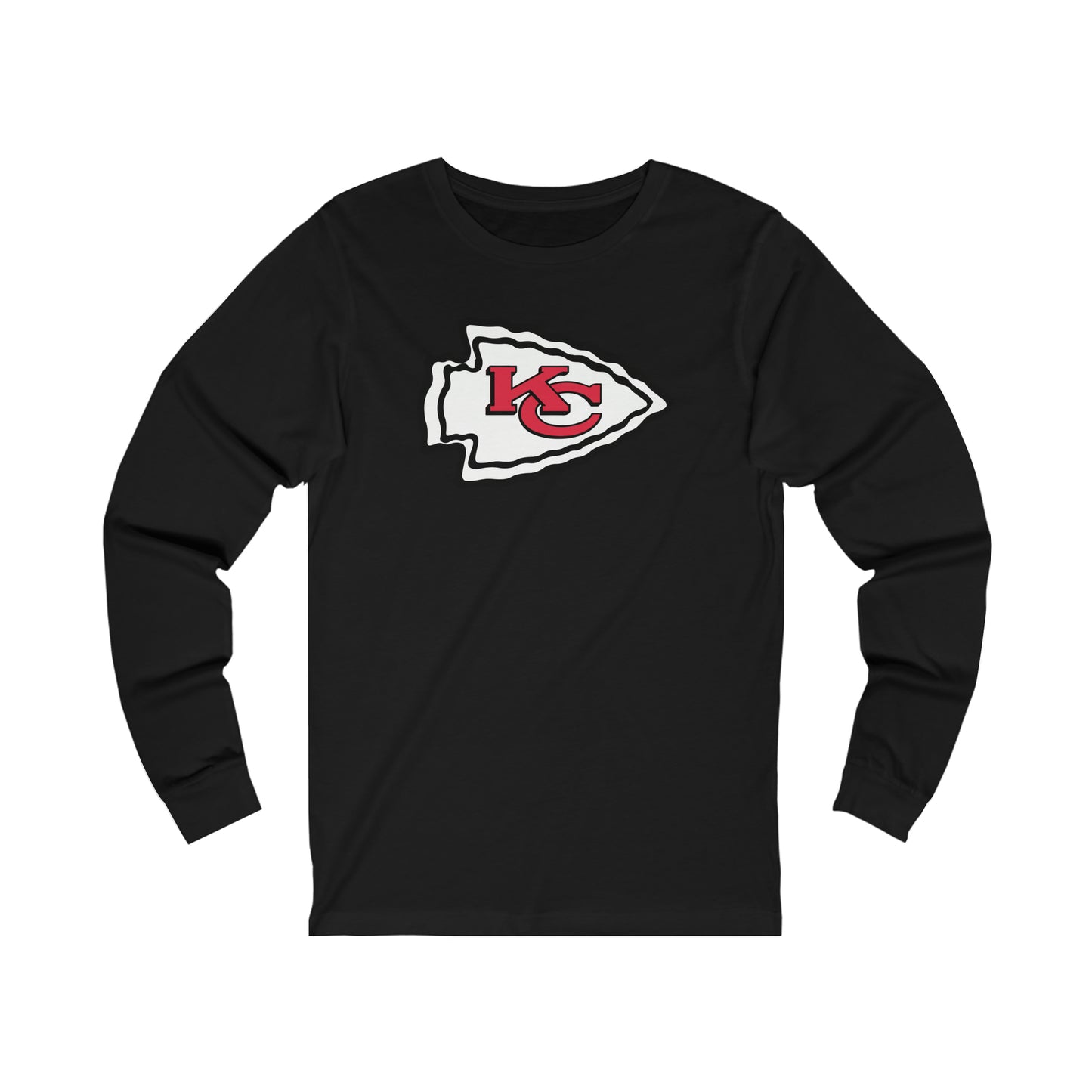 Kansas Football Unisex Jersey Long Sleeve Tee