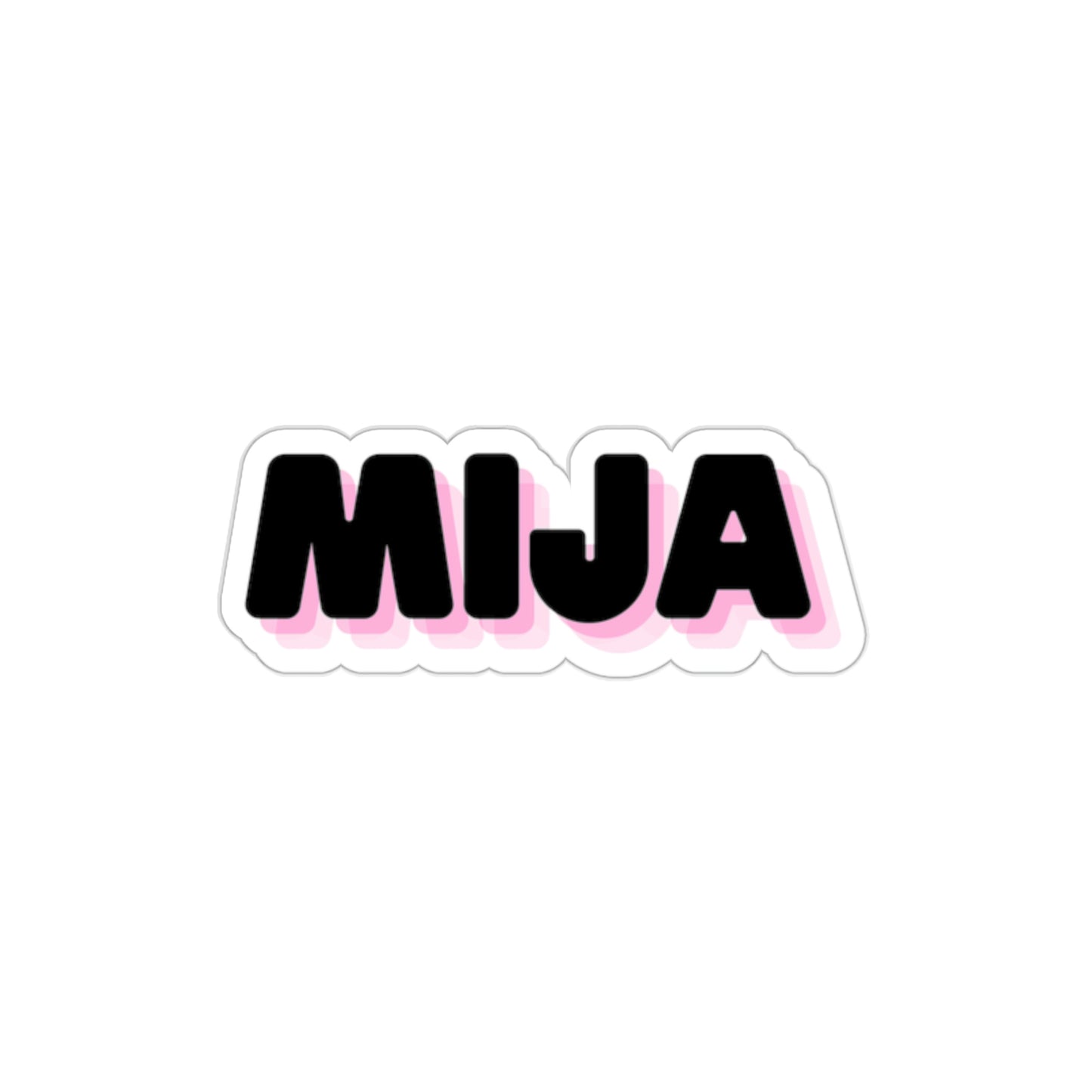 MIJA | Die-Cut Vinyl Stickers