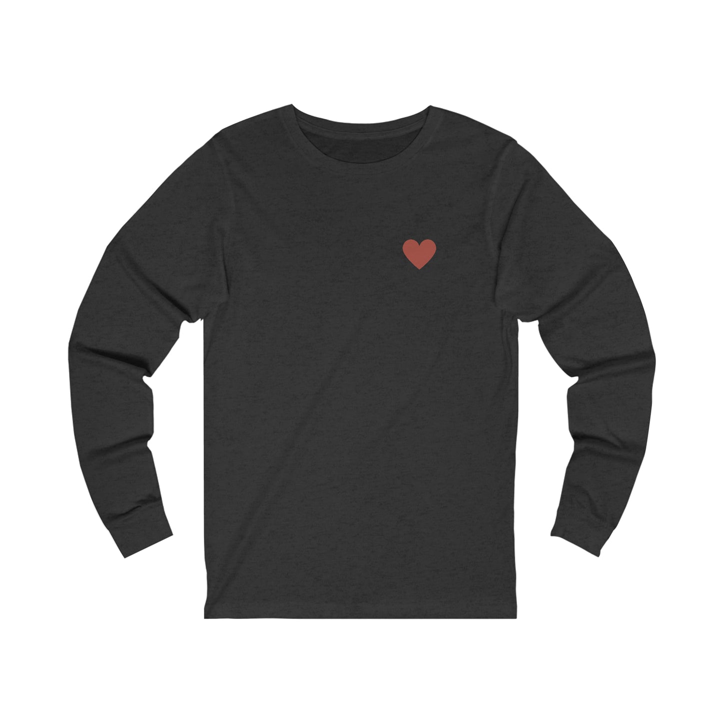 Heart Self Love Club Valentines Day Unisex Jersey Long Sleeve Tee