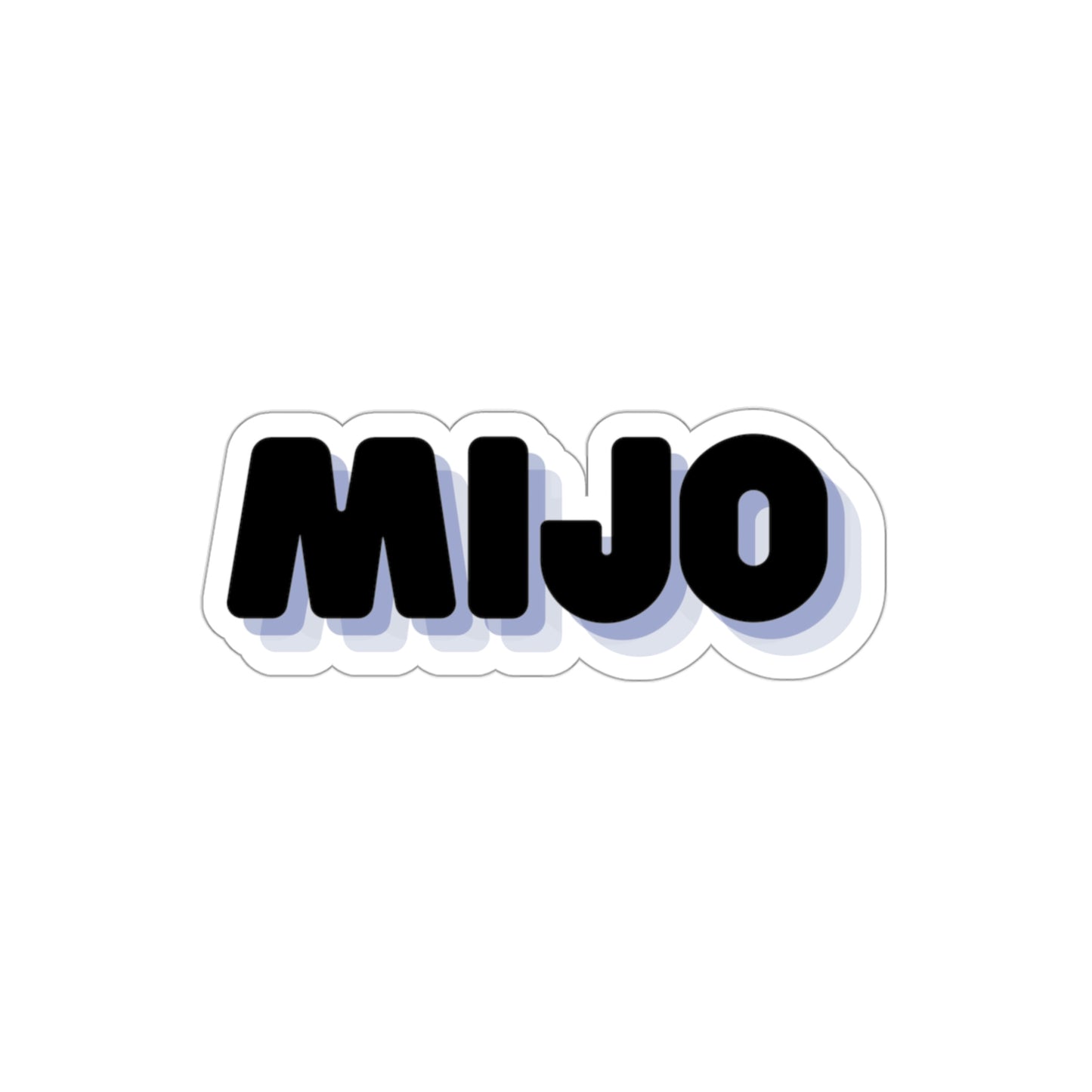MIJO | Die-Cut Vinyl Stickers