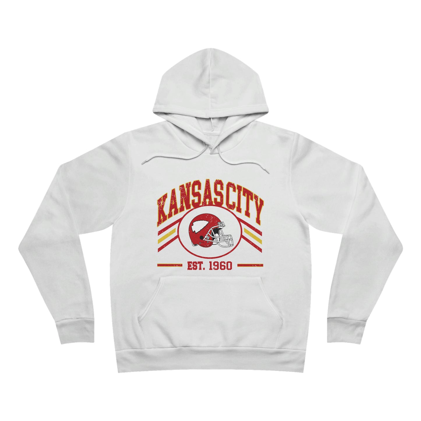 Kansas City Football Unisex Sponge Fleece Pullover Hoodie