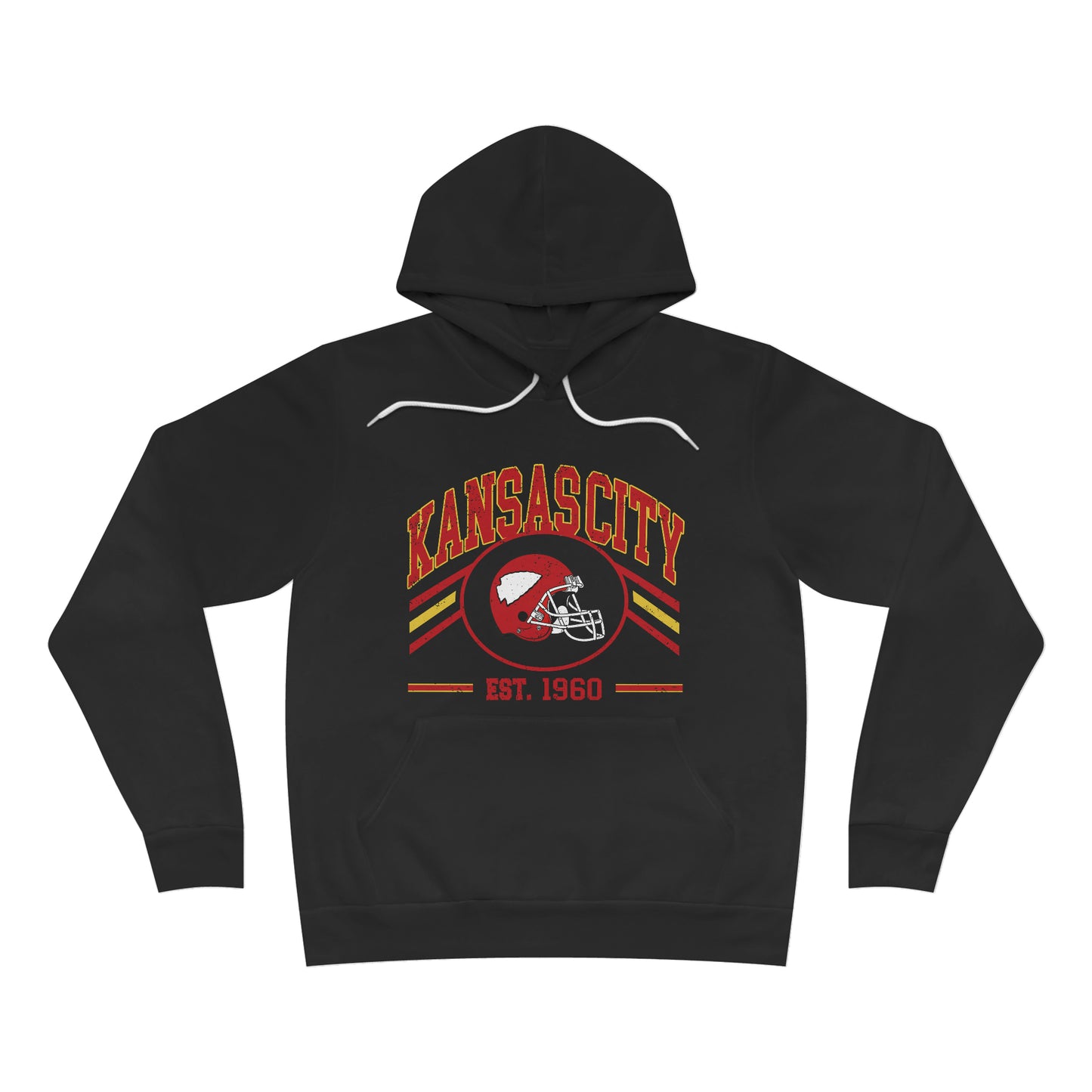 Kansas City Football Unisex Sponge Fleece Pullover Hoodie