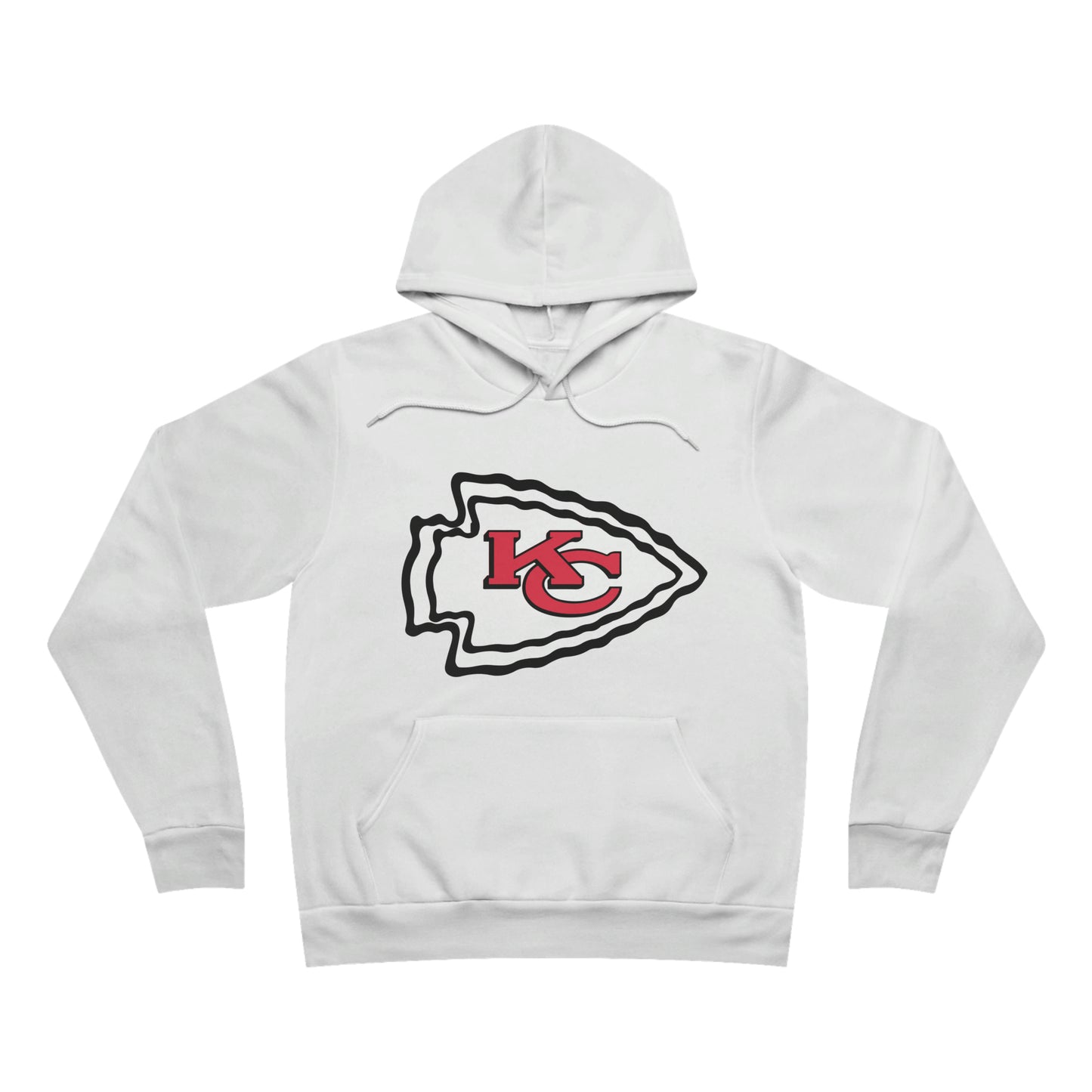 Kansas Football Unisex Sponge Fleece Pullover Hoodie