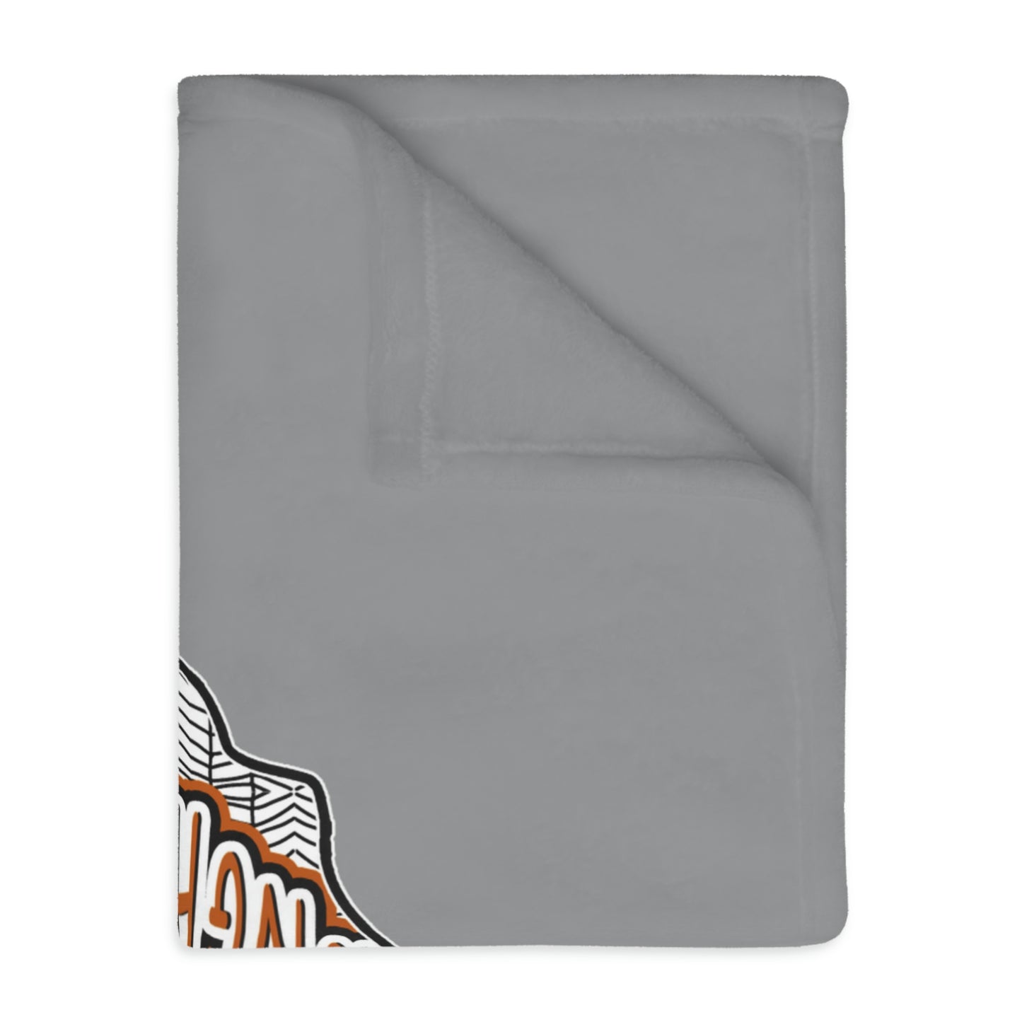 Longhorns Velveteen Minky Throw Blanket