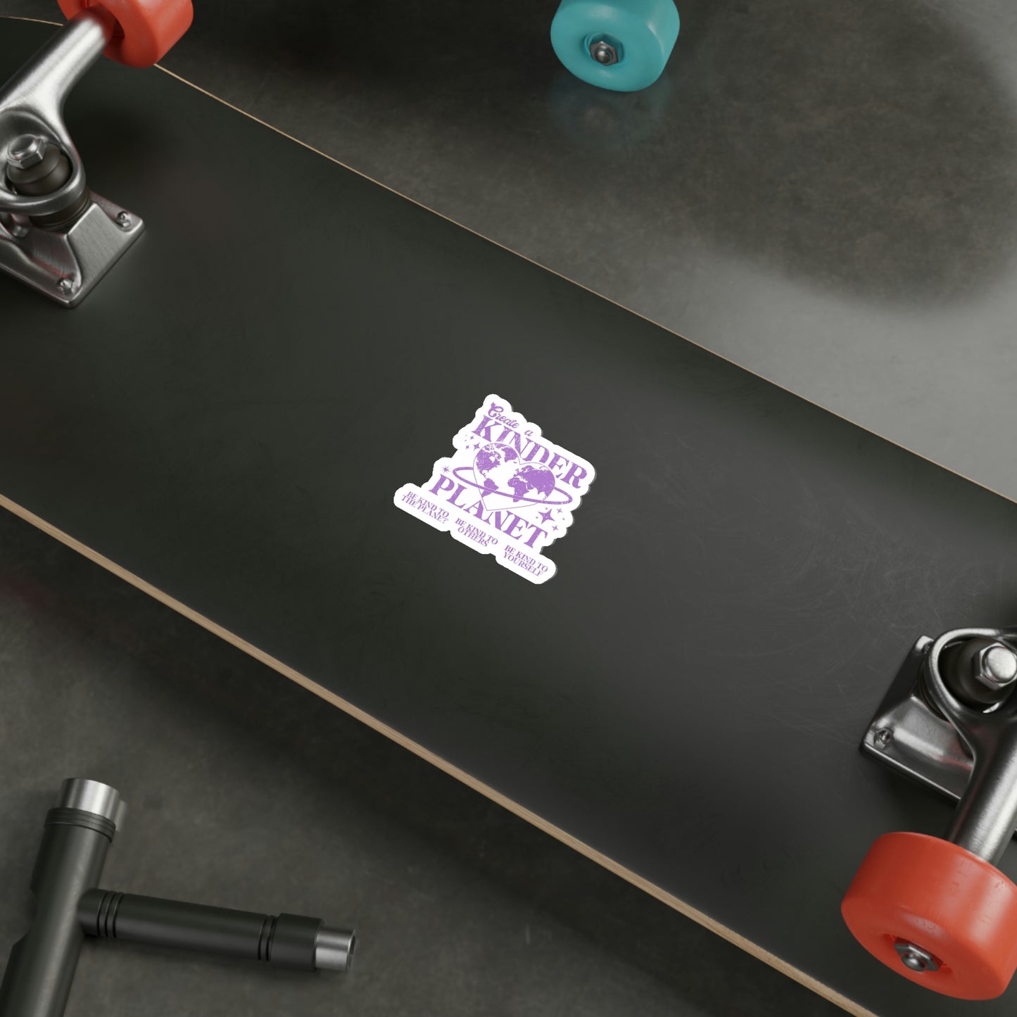 Create A Kinder Planet | Die-Cut Vinyl Stickers