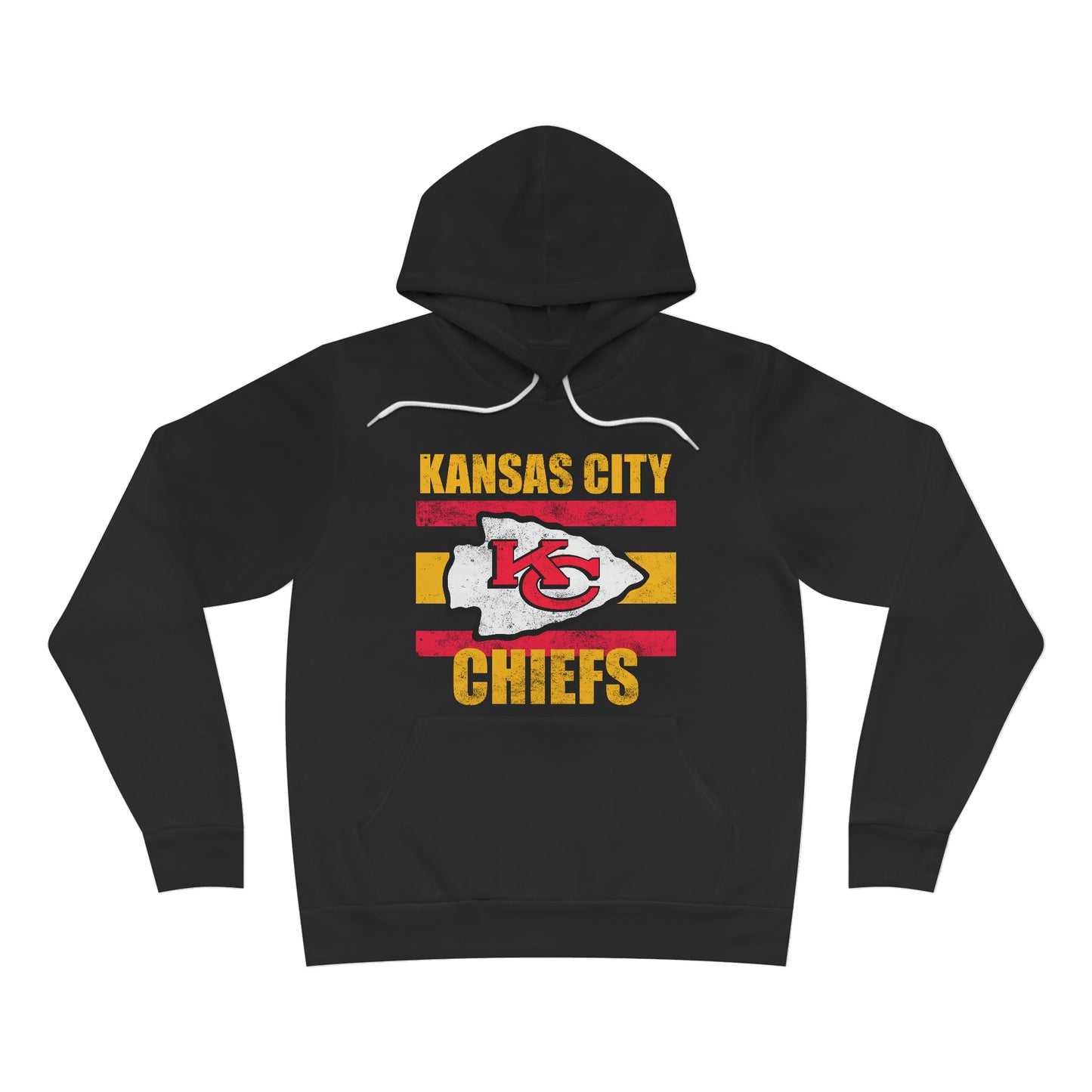 Kansas Football Unisex Sponge Fleece Pullover Hoodie