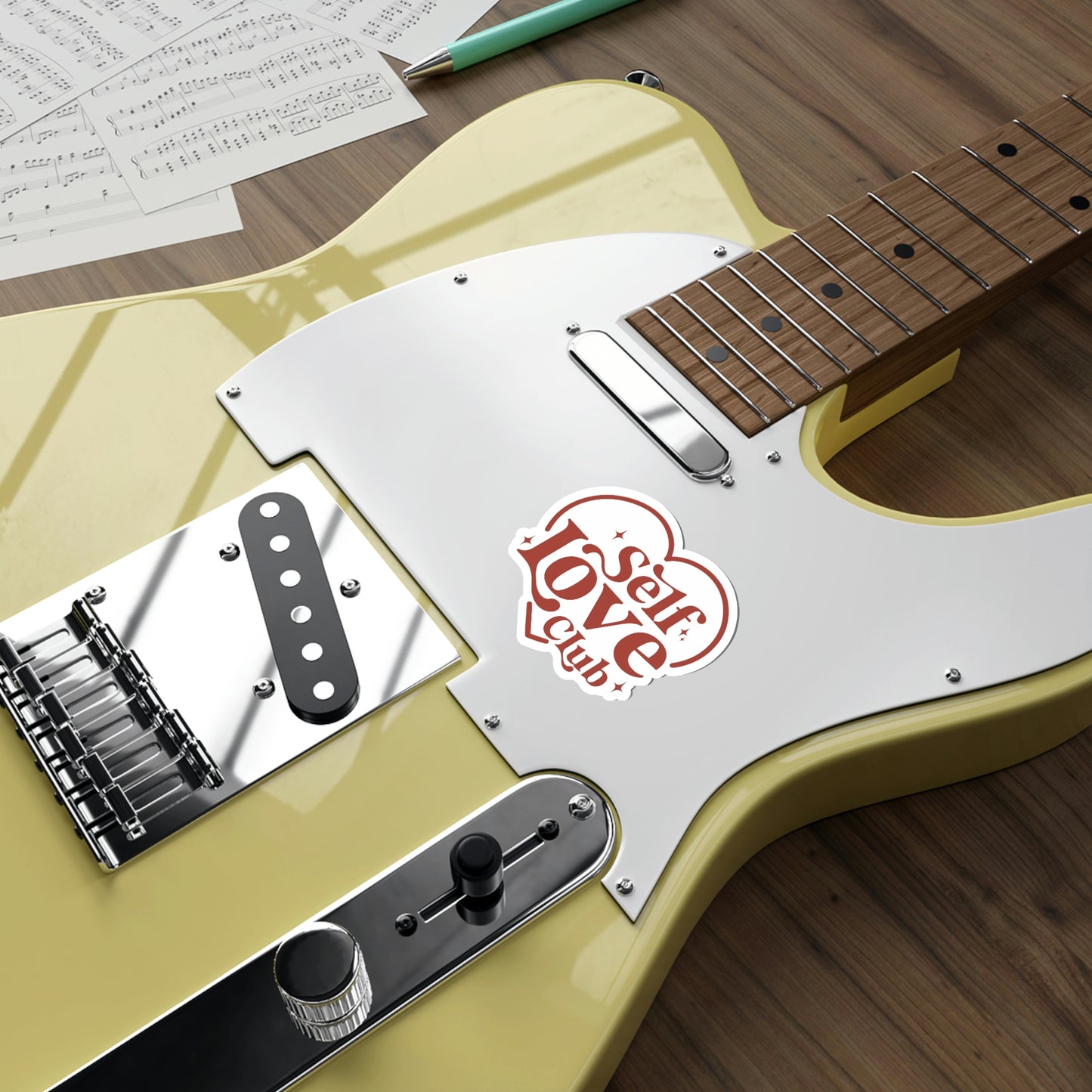 Self Love Club | Die-Cut Vinyl Stickers