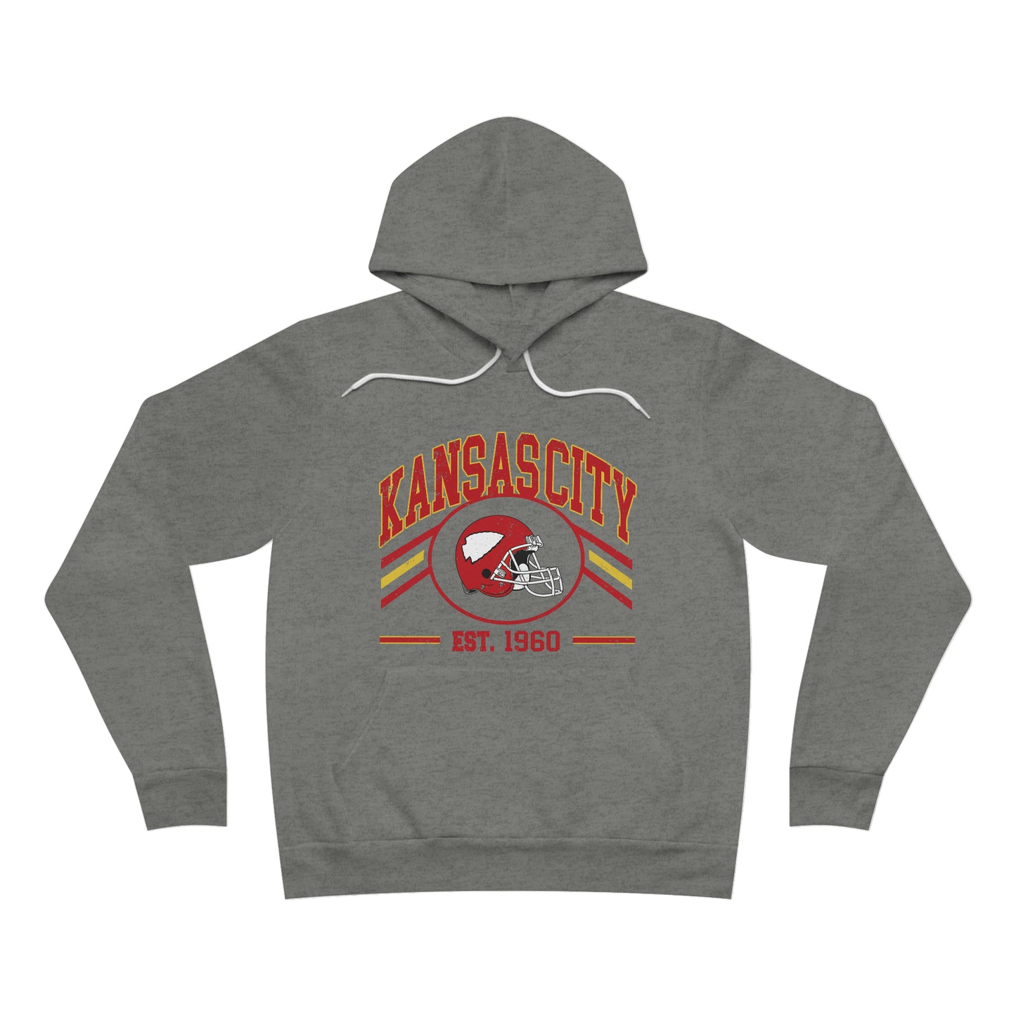 Kansas City Football Unisex Sponge Fleece Pullover Hoodie