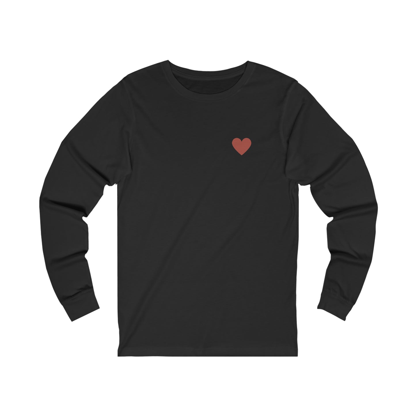 Heart Self Love Club Valentines Day Unisex Jersey Long Sleeve Tee