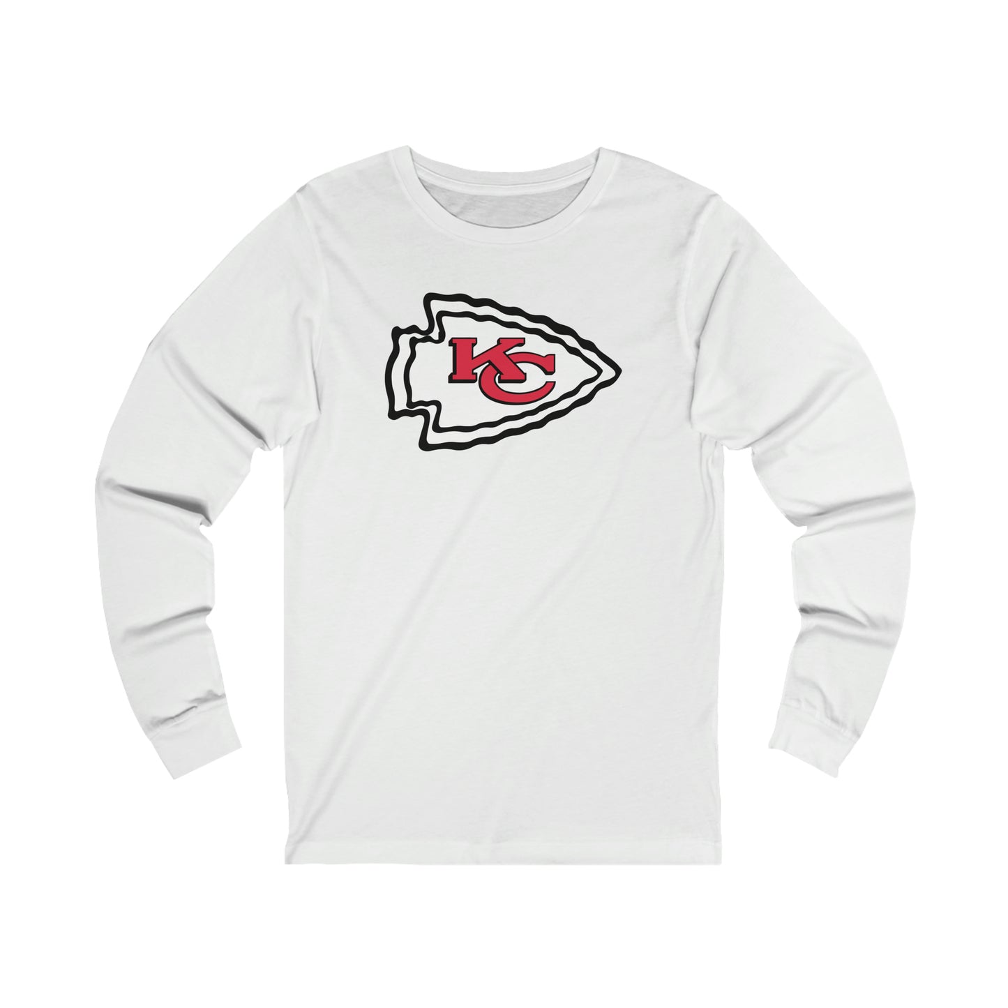 Kansas Football Unisex Jersey Long Sleeve Tee