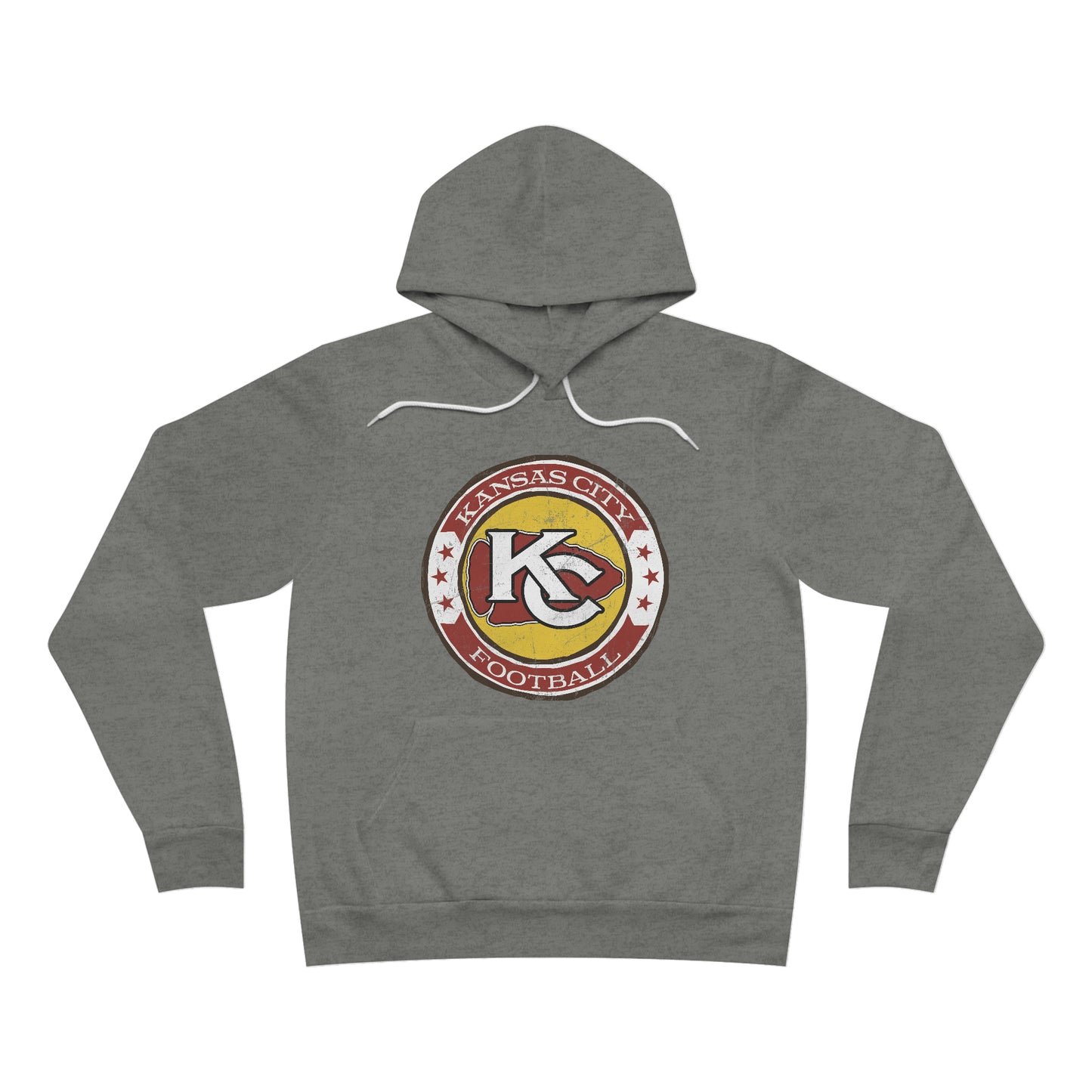 Kansas Football Unisex Sponge Fleece Pullover Hoodie