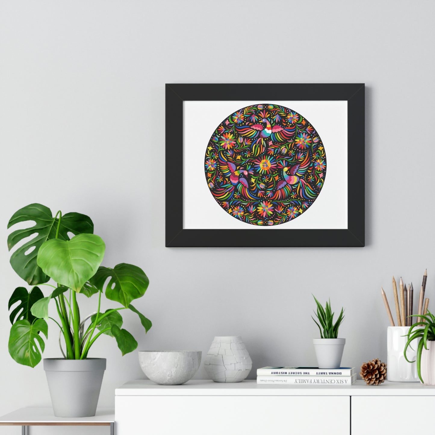 Hispanic Themed Framed Horizontal Poster