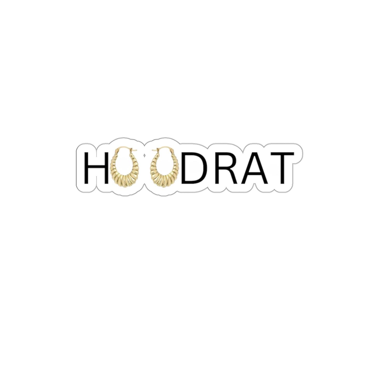 Hoodrat | Die-Cut Vinyl Stickers