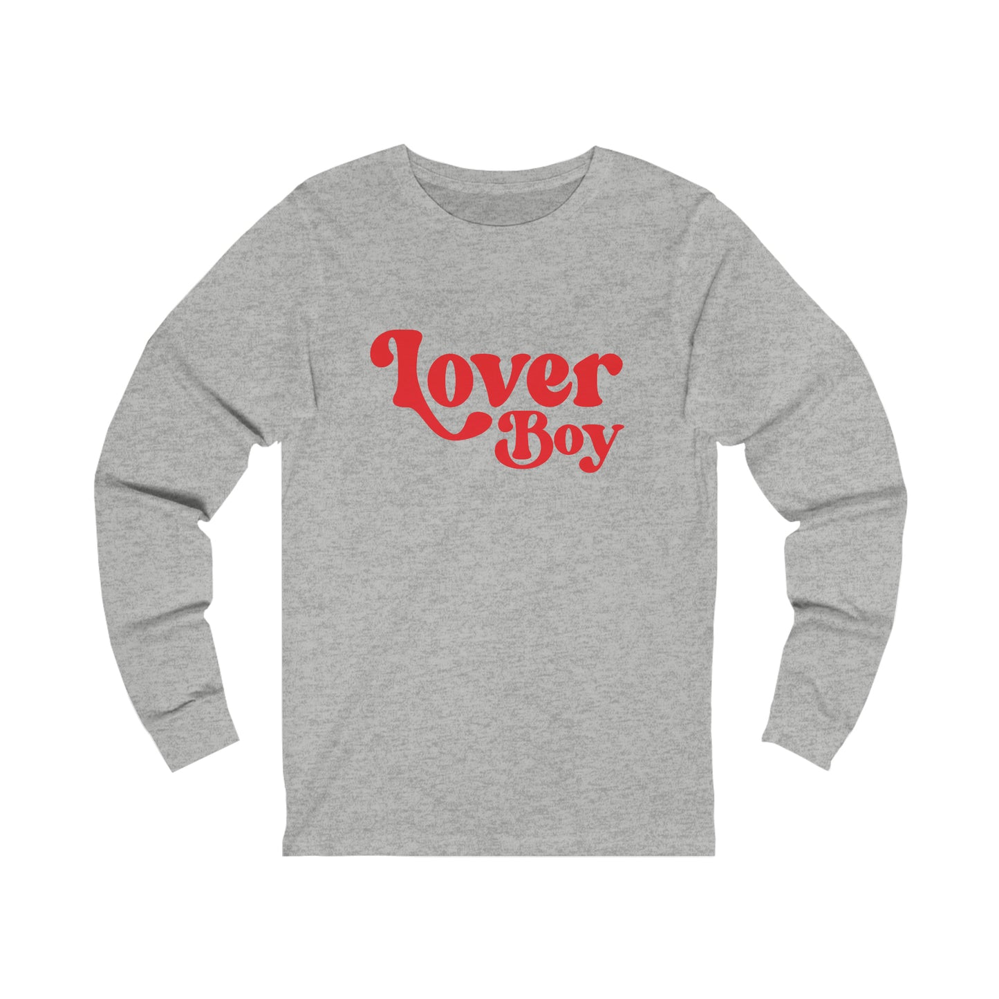 Lover Boy Valentines Day Unisex Jersey Long Sleeve Tee