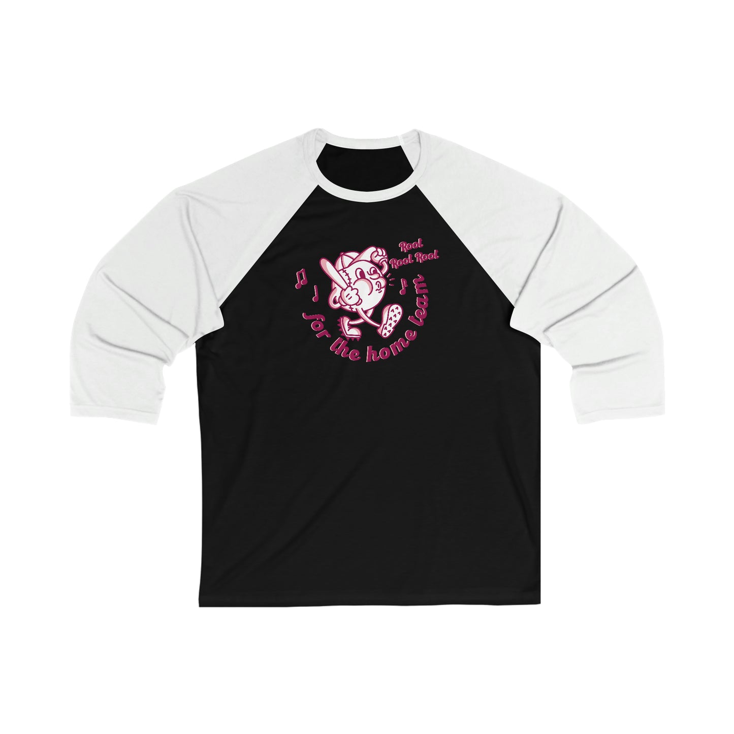 Retro Inspired Home Team Baseball Unisex Ringer Tee