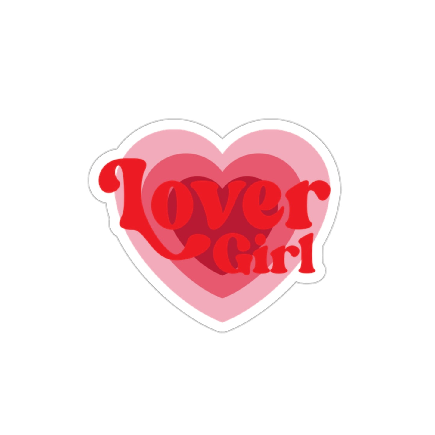 Lover Girl | Die-Cut Vinyl Stickers