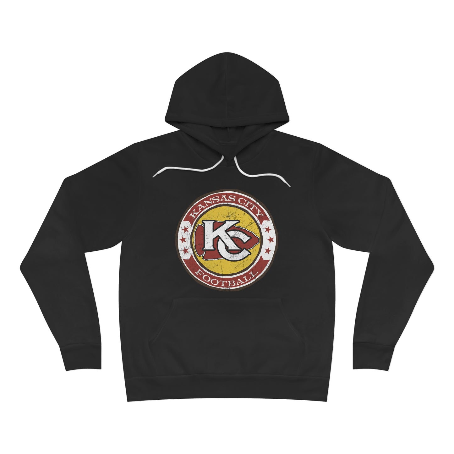 Kansas Football Unisex Sponge Fleece Pullover Hoodie