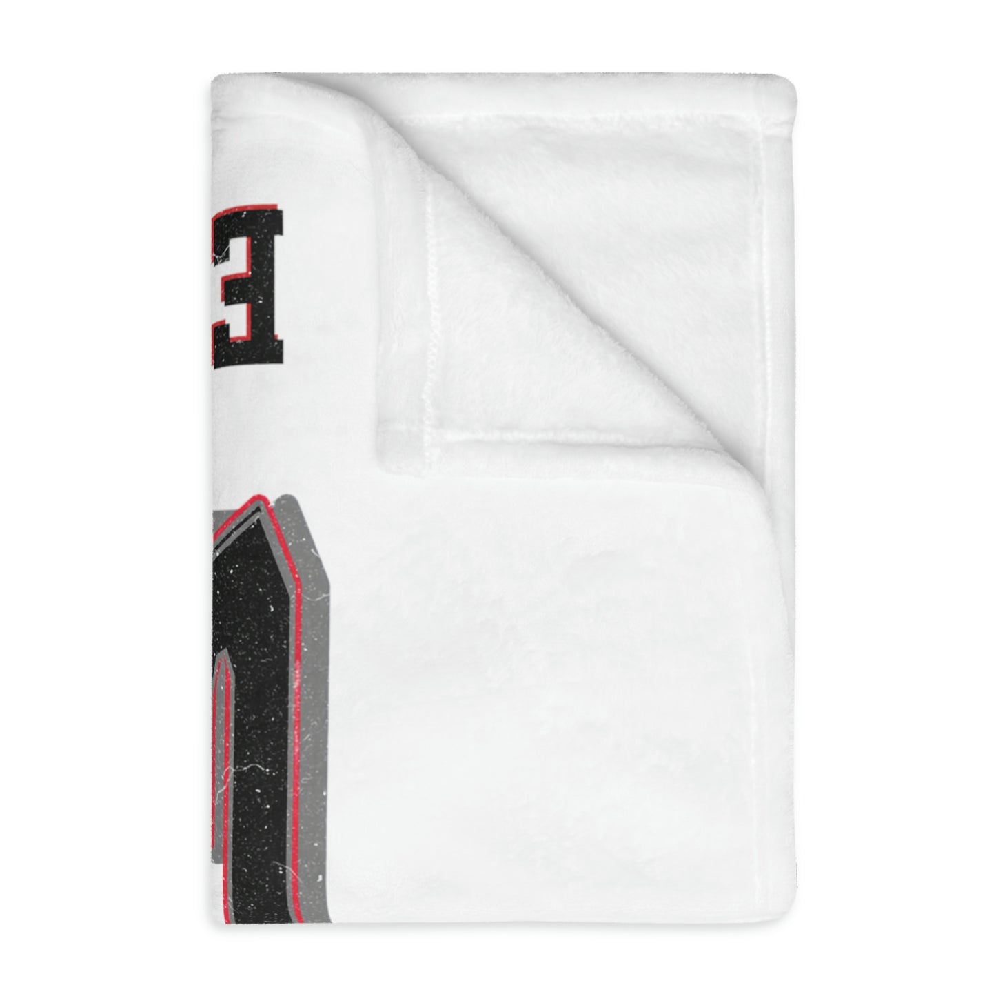 Kansas Football Velveteen Minky Throw Blanket