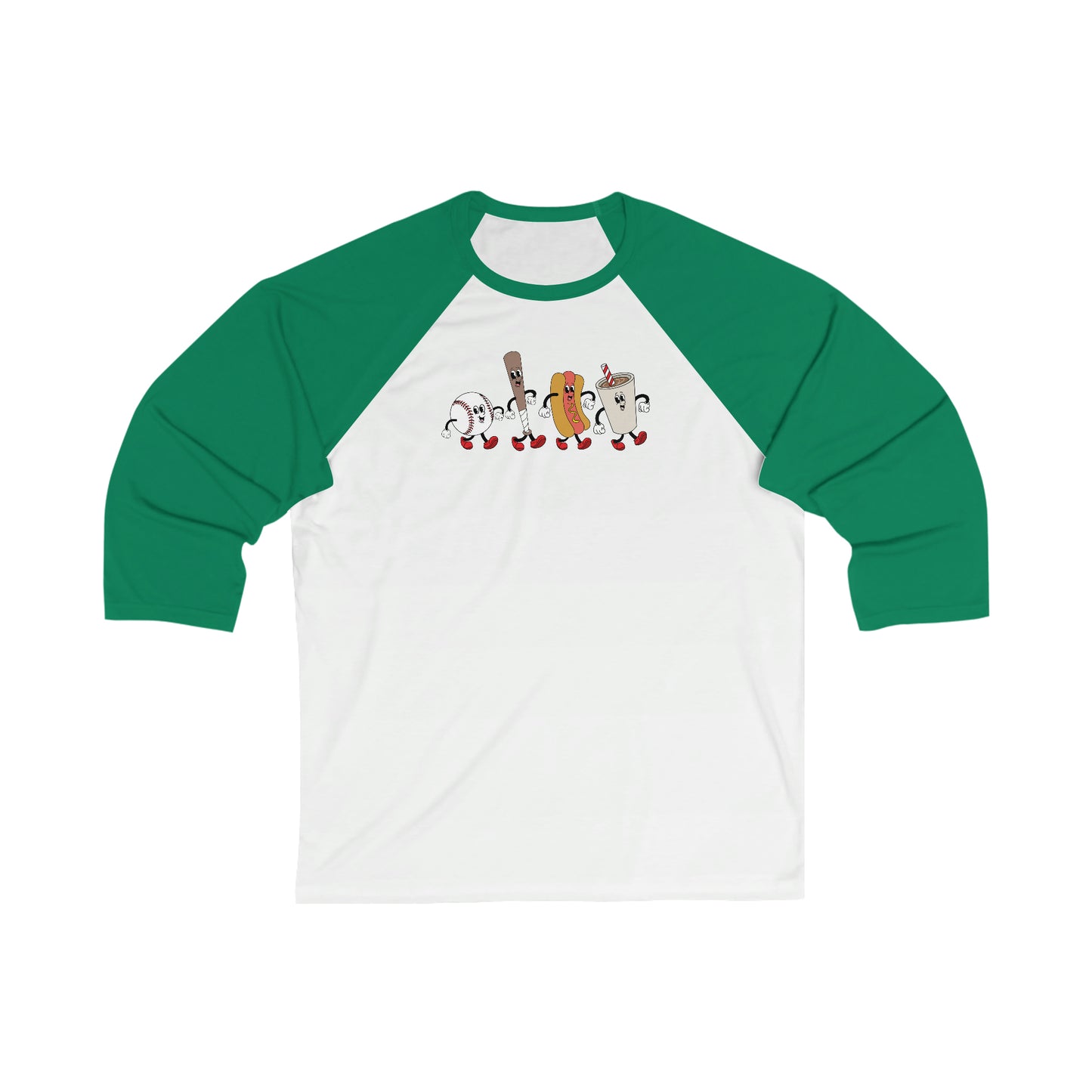 Retro Inspired Baseball Unisex Ringer Tee