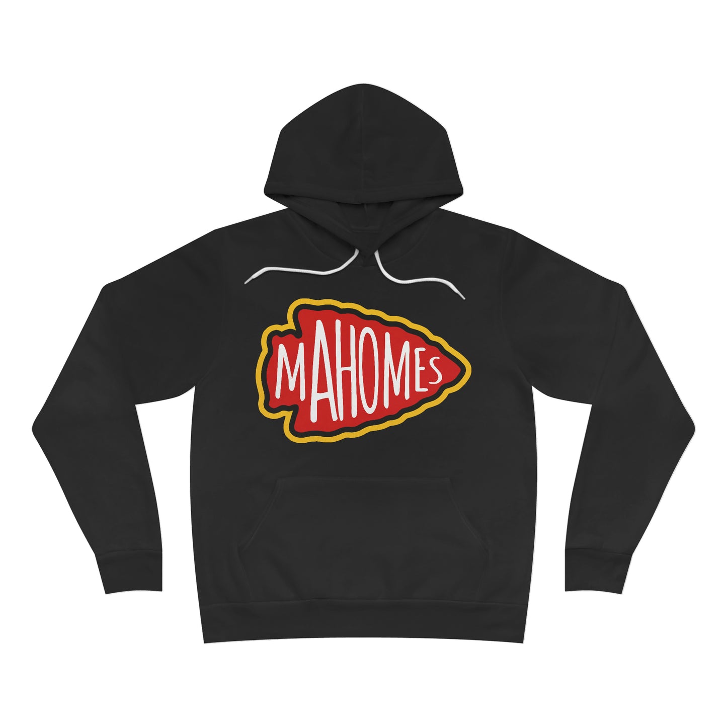Kansas Mahomes Football Unisex Sponge Fleece Pullover Hoodie