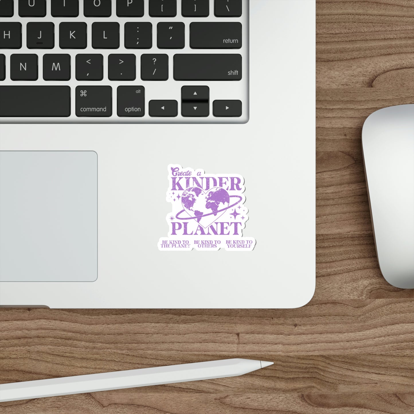 Create A Kinder Planet | Die-Cut Vinyl Stickers
