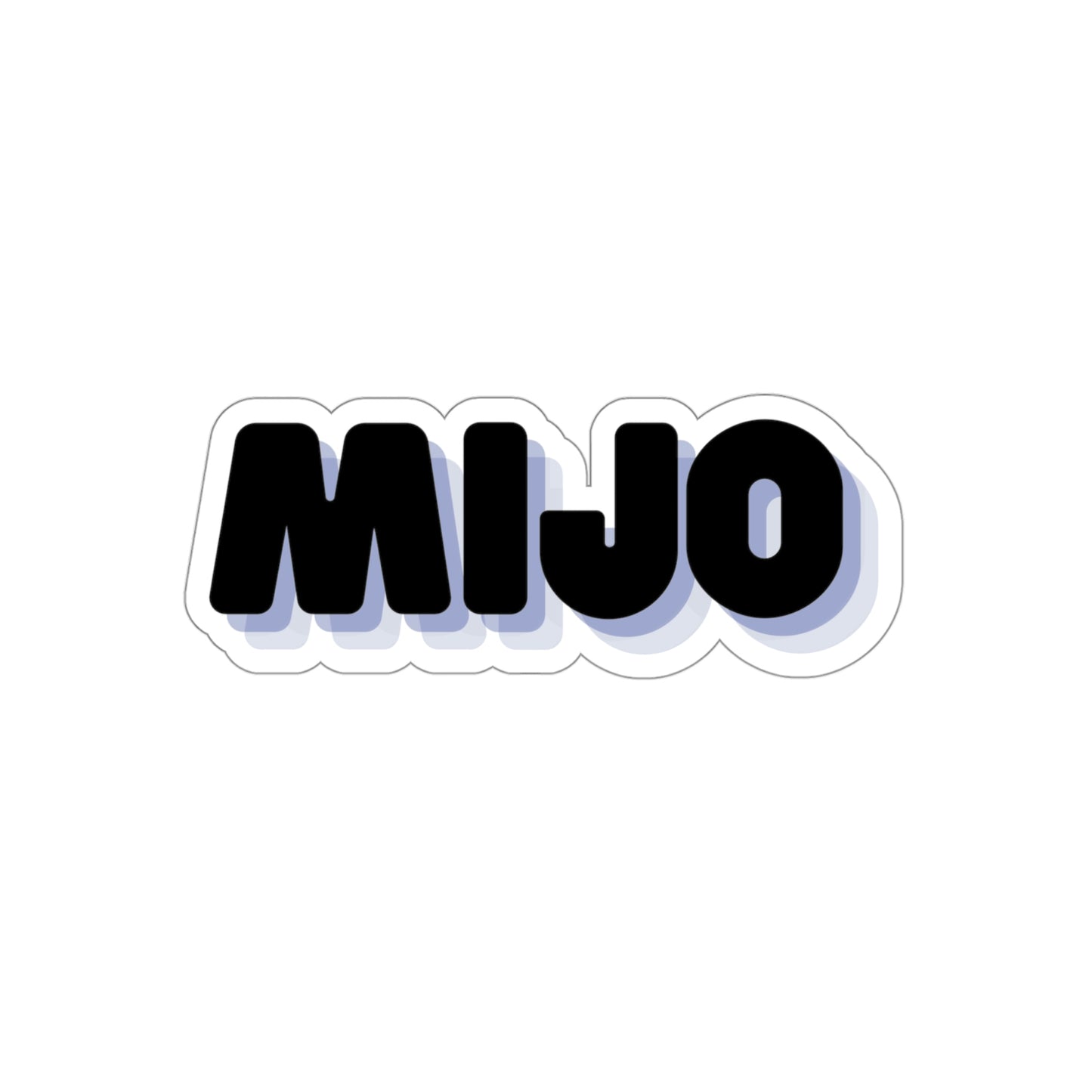 MIJO | Die-Cut Vinyl Stickers