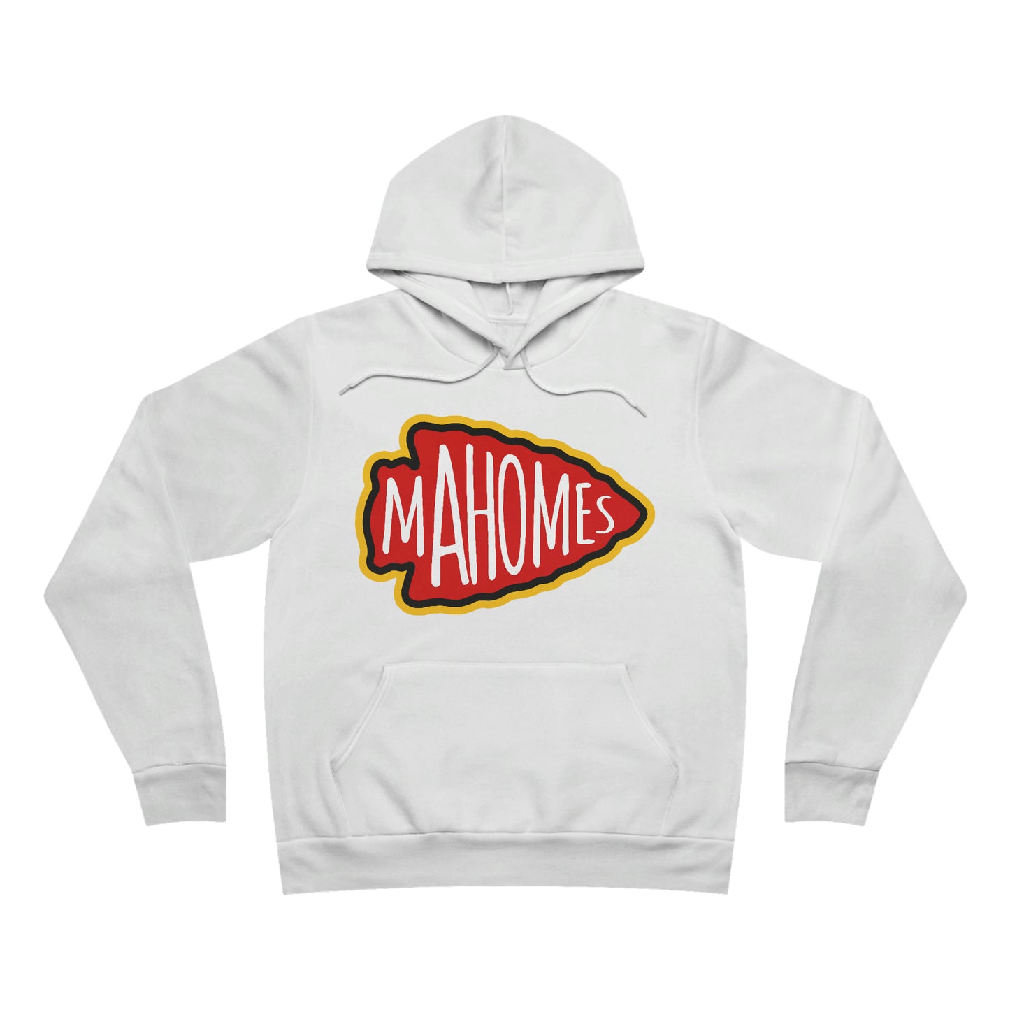 Kansas Mahomes Football Unisex Sponge Fleece Pullover Hoodie