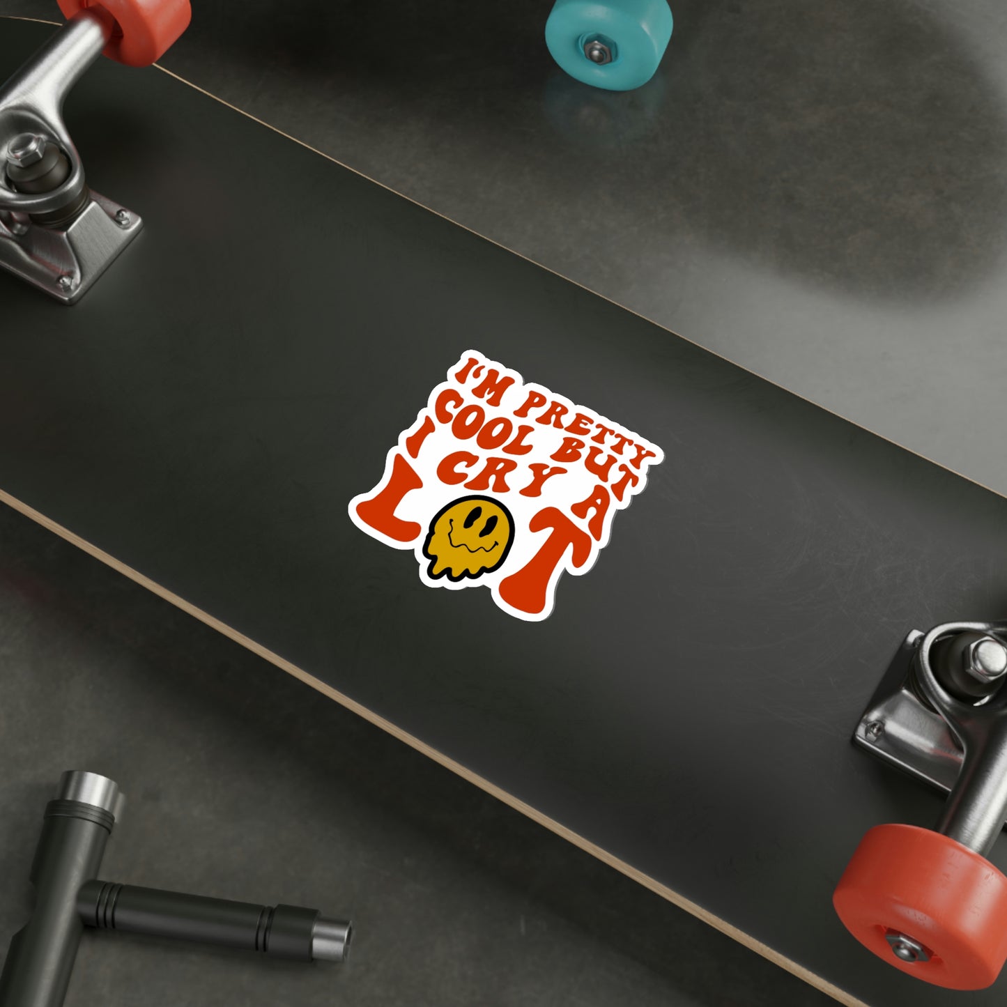 I’m Pretty Cool but… | Die-Cut Vinyl Stickers