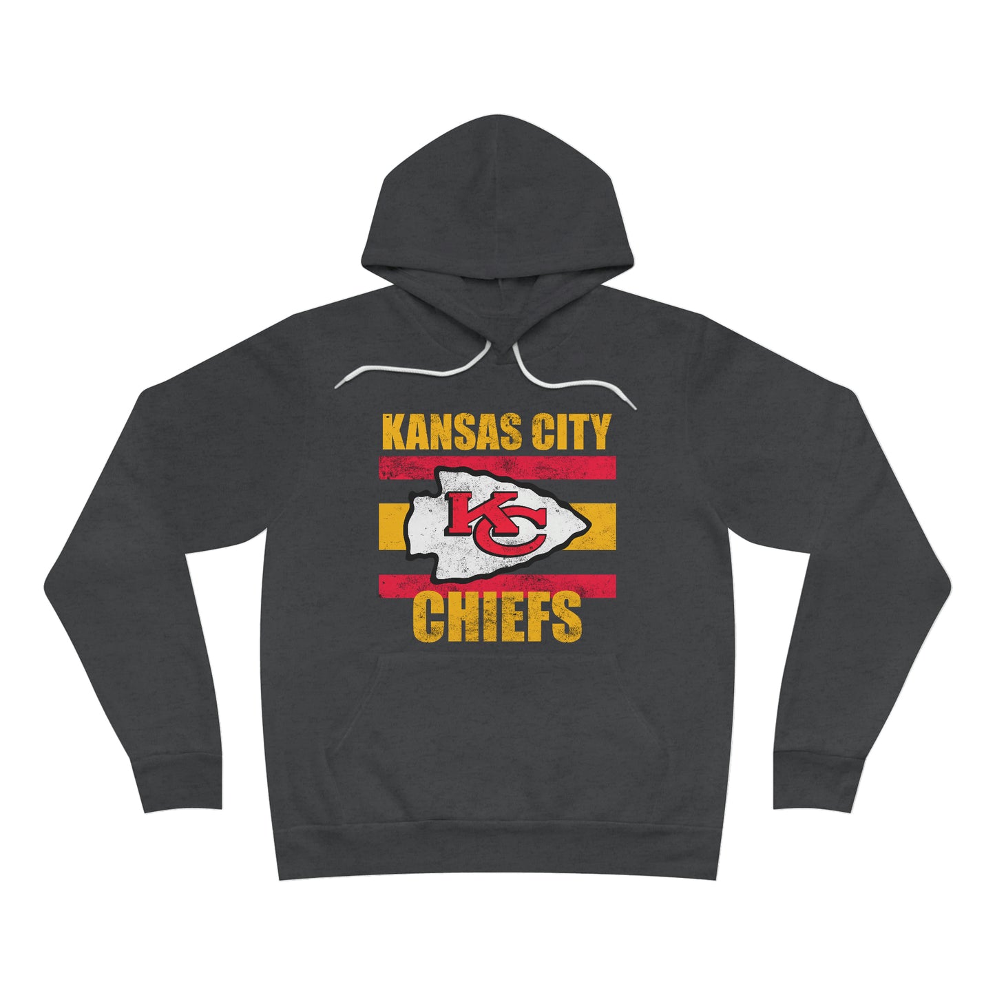Kansas Football Unisex Sponge Fleece Pullover Hoodie