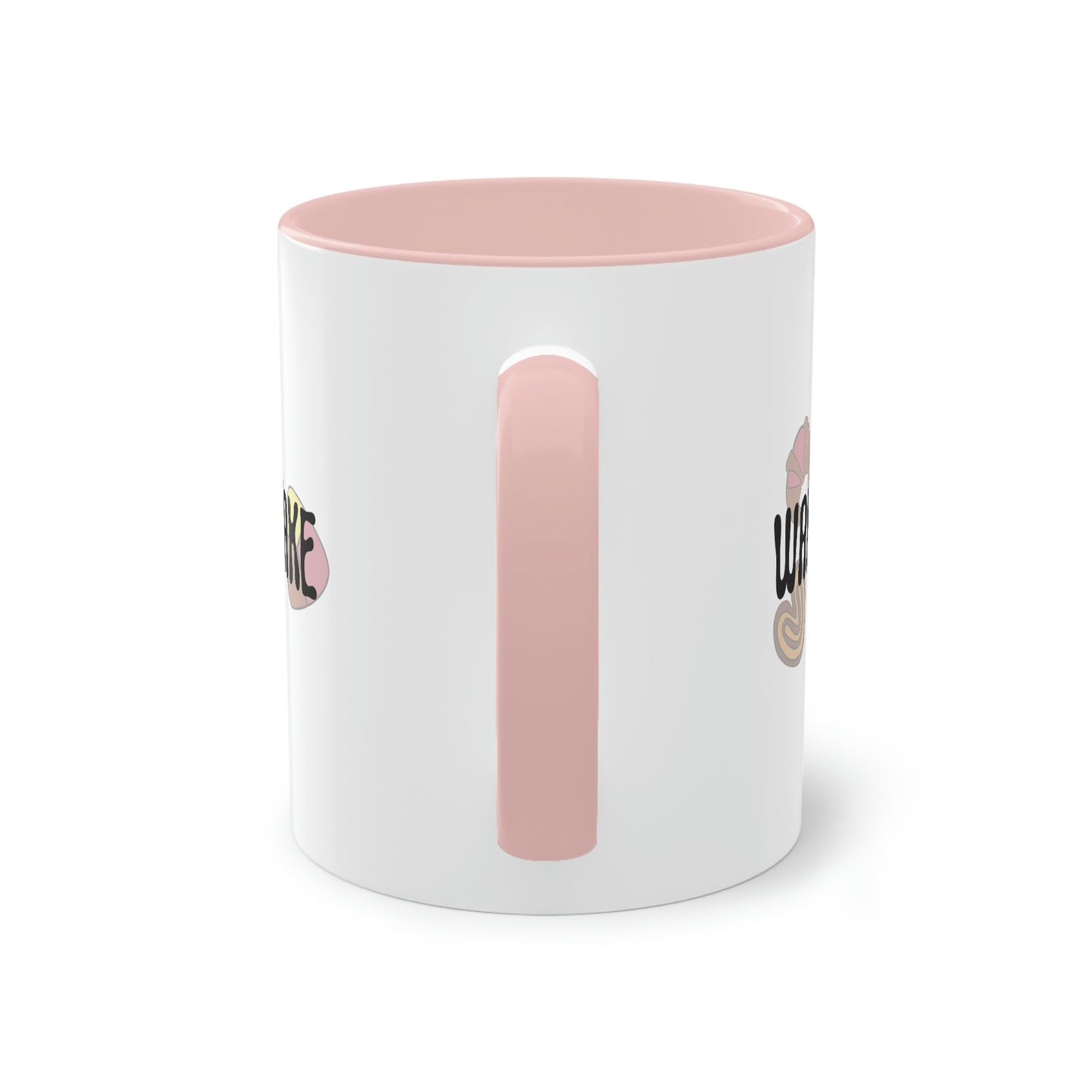 Wake & Bake Pan Dulce Two-Tone Coffee Mug, 11oz