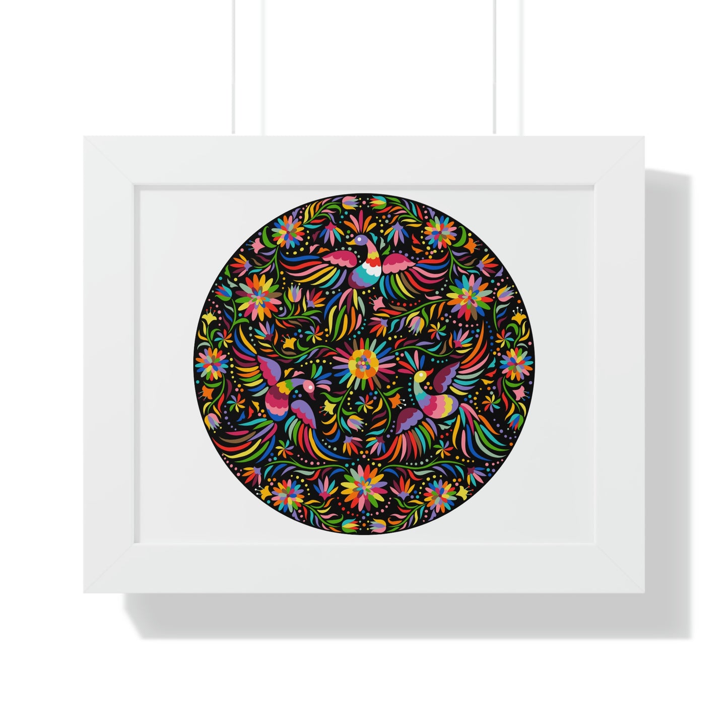 Hispanic Themed Framed Horizontal Poster