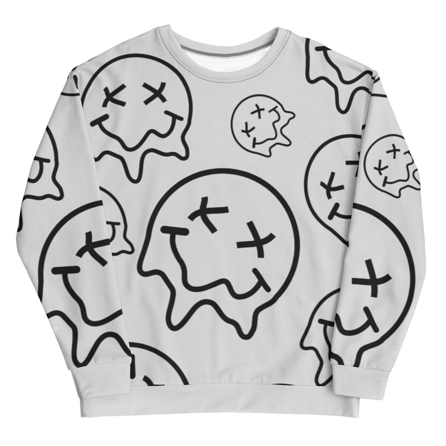 Melting Smiley Unisex Sweatshirt