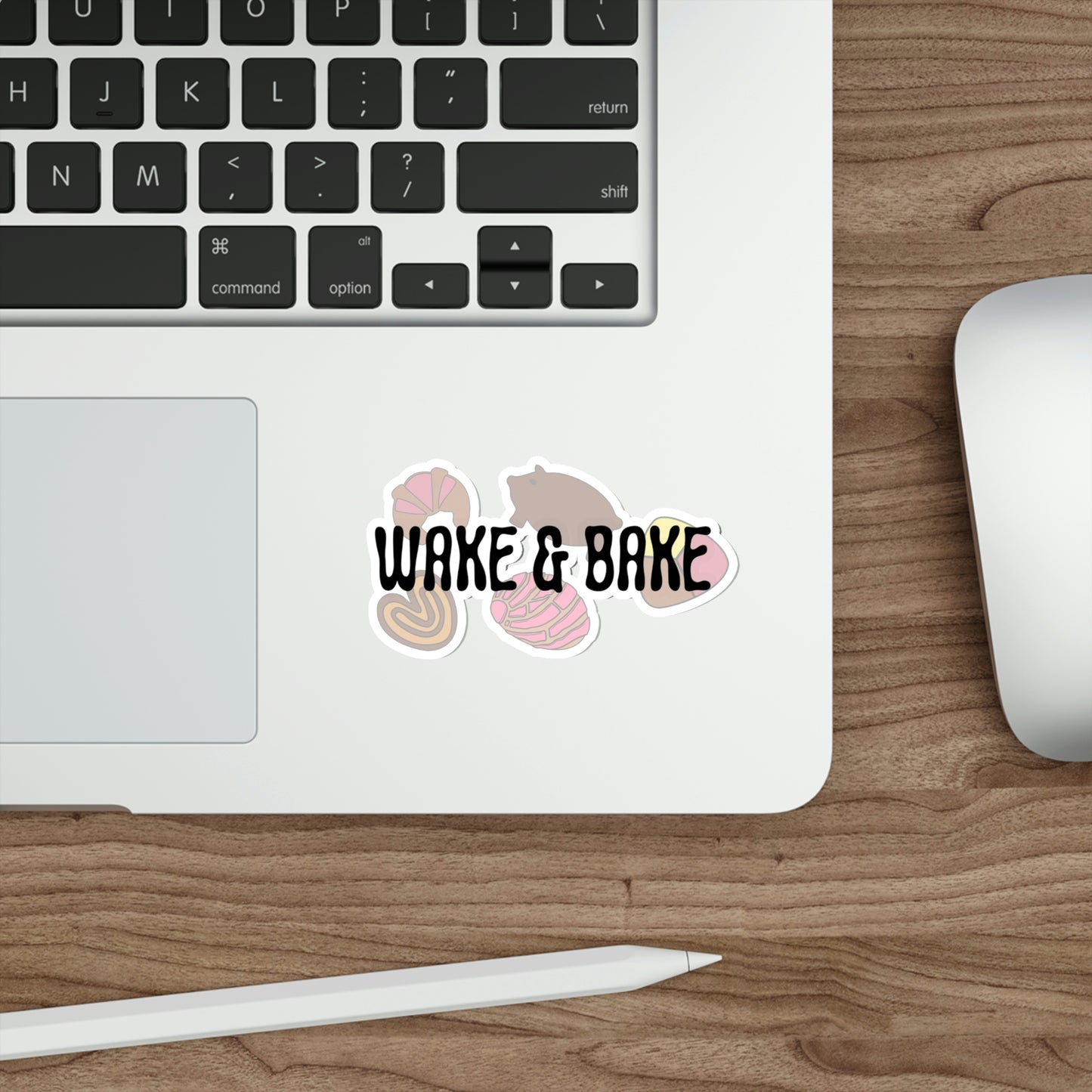 Wake & Bake | Die-Cut Vinyl Stickers