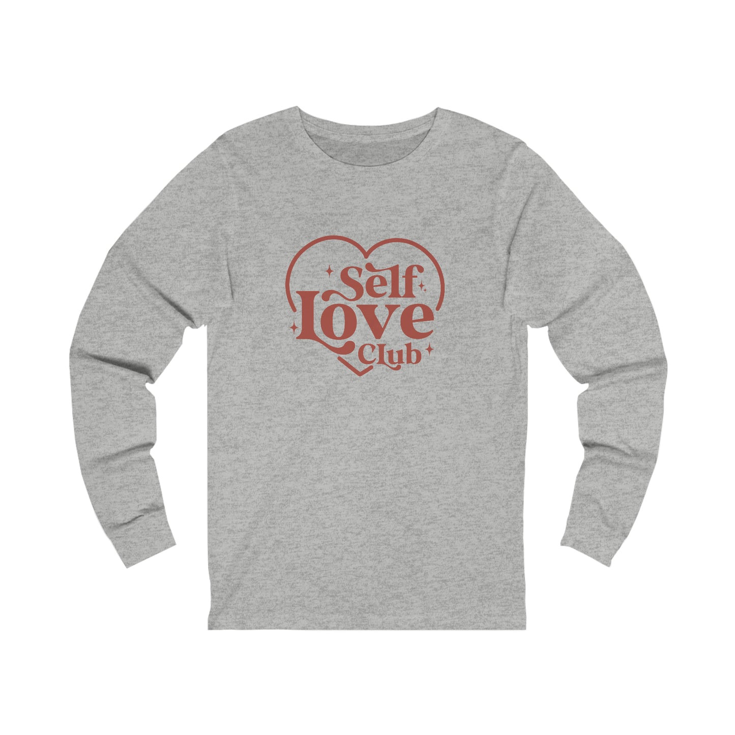 Self Love Club Valentines Day Unisex Jersey Long Sleeve Tee