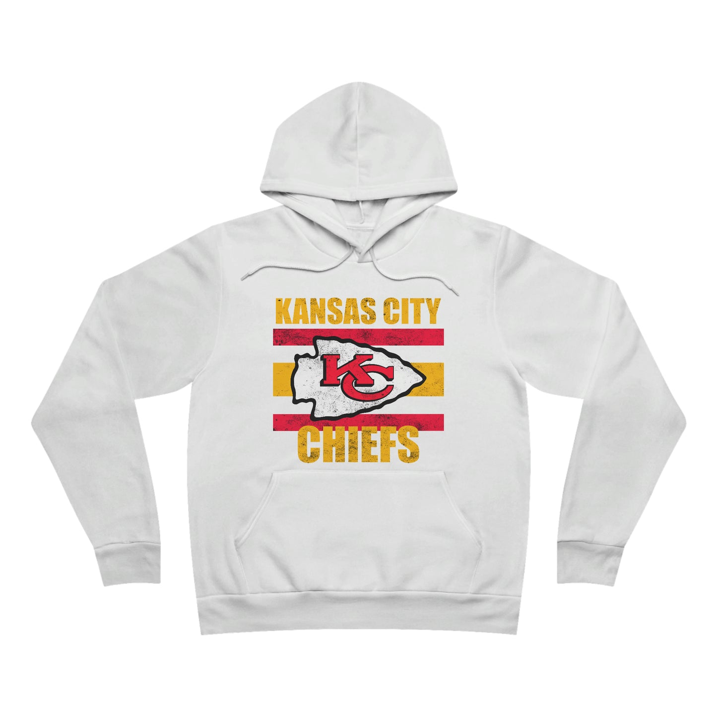 Kansas Football Unisex Sponge Fleece Pullover Hoodie
