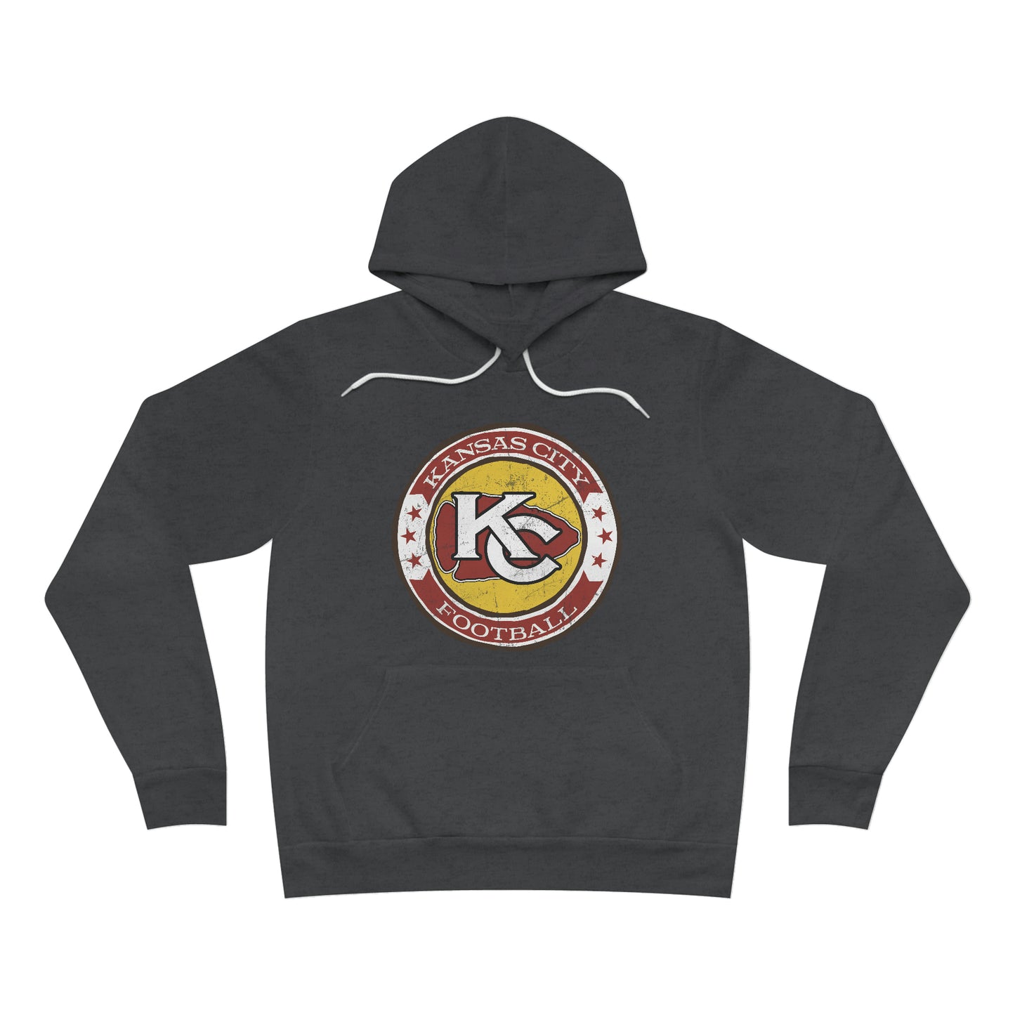Kansas Football Unisex Sponge Fleece Pullover Hoodie