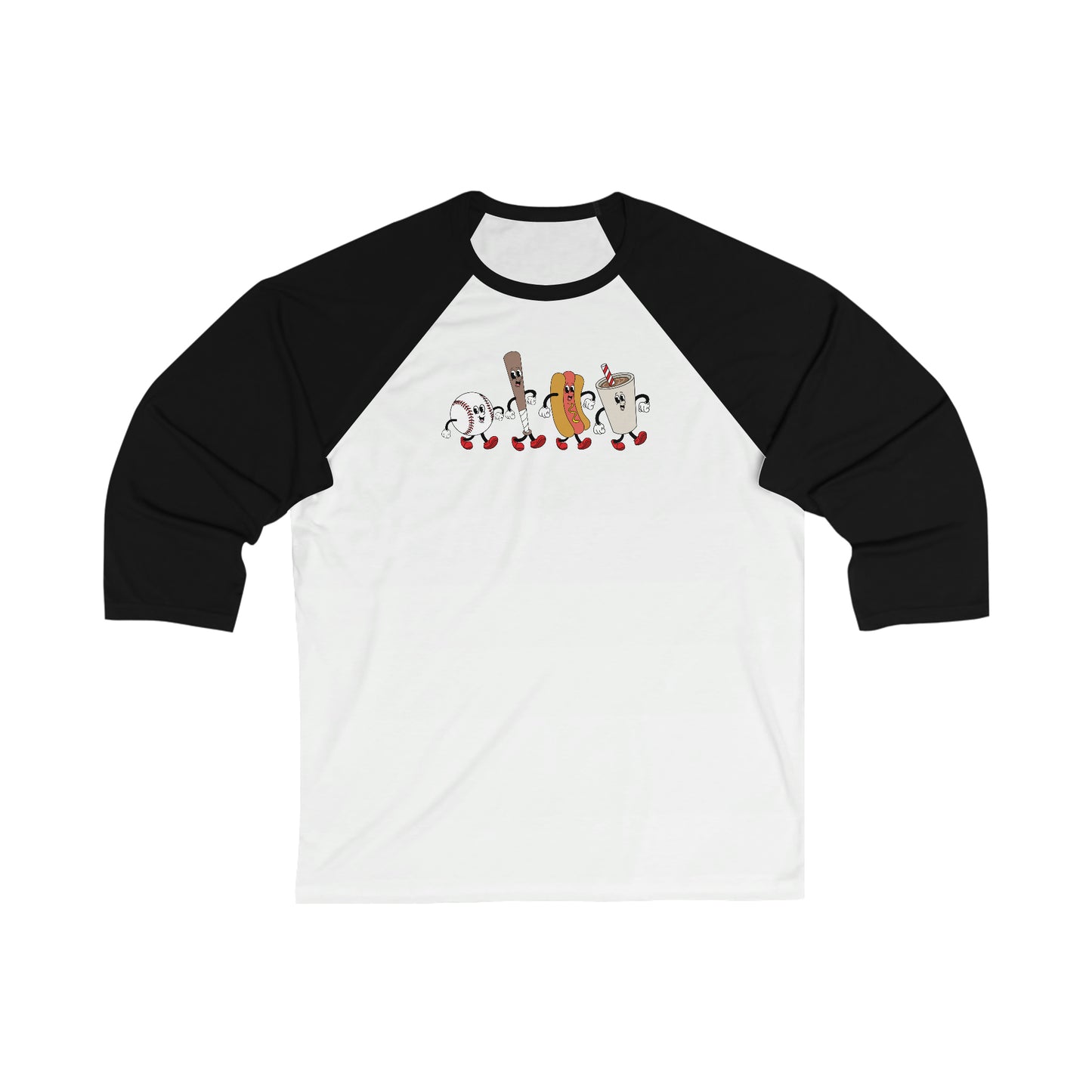 Retro Inspired Baseball Unisex Ringer Tee
