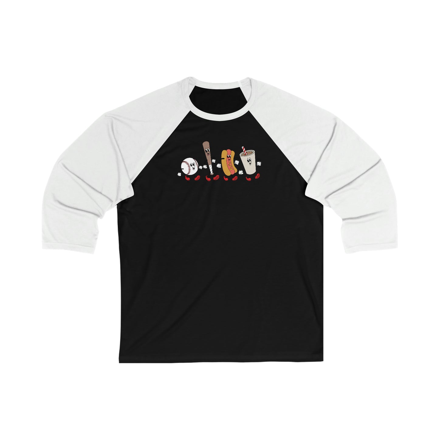 Retro Inspired Baseball Unisex Ringer Tee