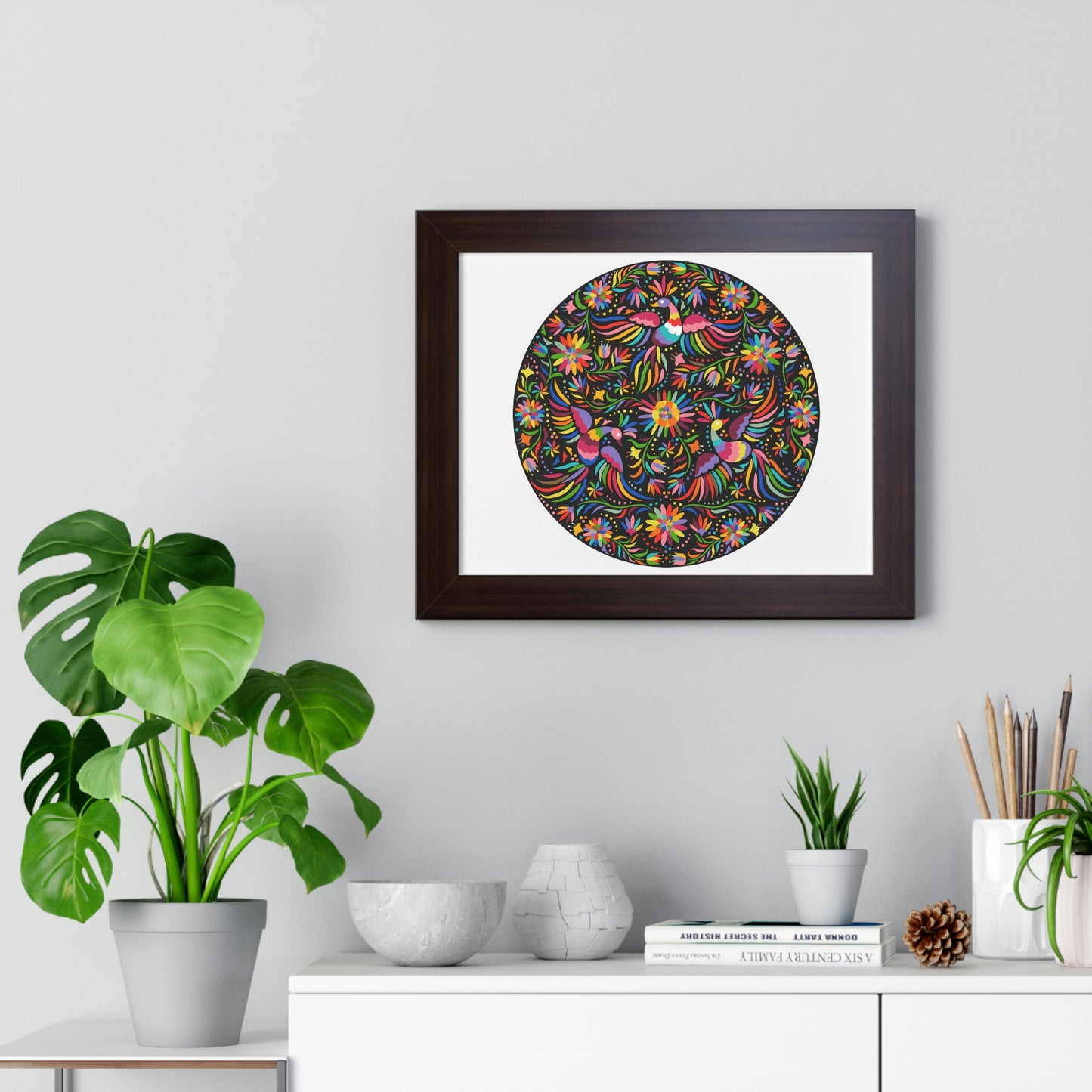Hispanic Themed Framed Horizontal Poster