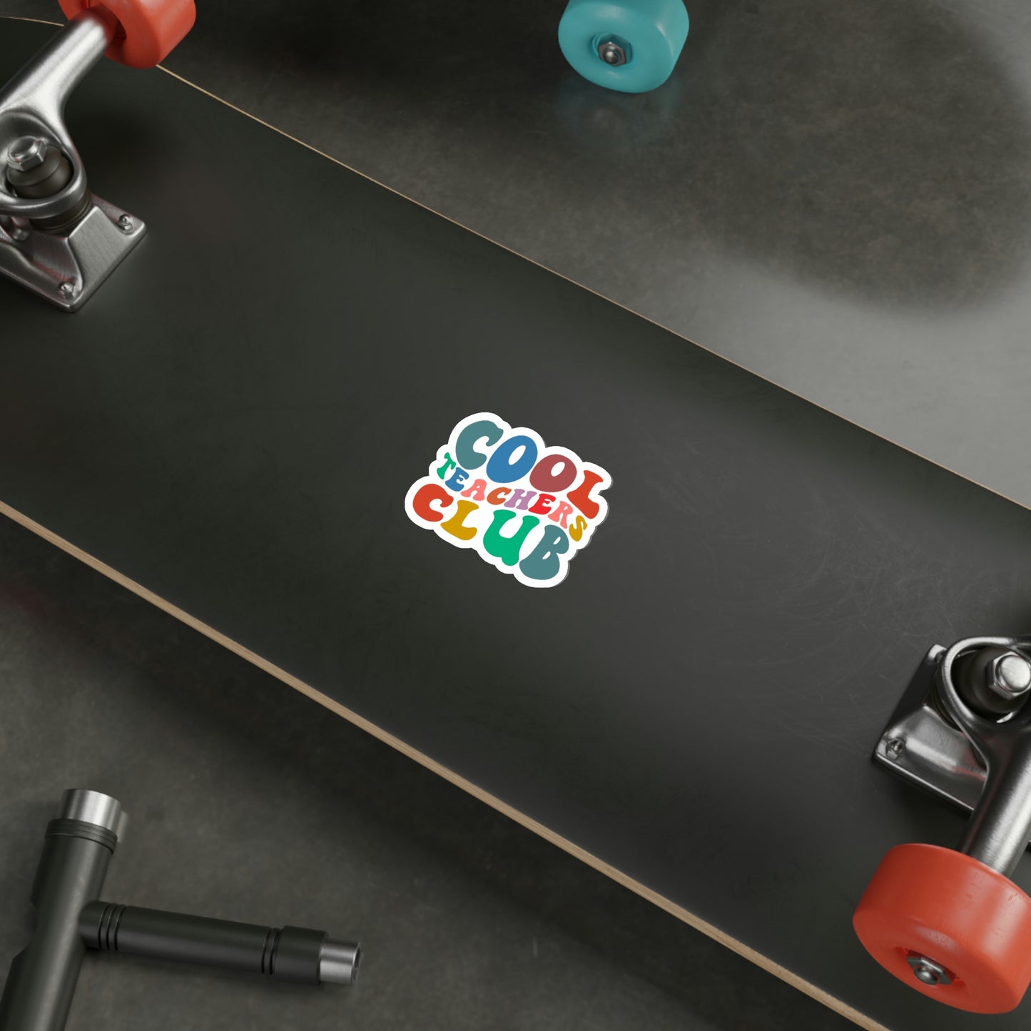 Cool Teachers Club | Die-Cut Vinyl Stickers