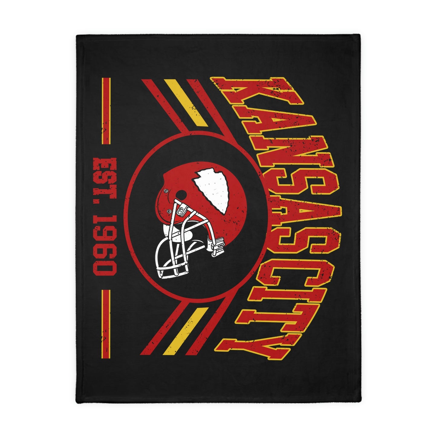 Kansas Football | Velveteen Plush Blanket
