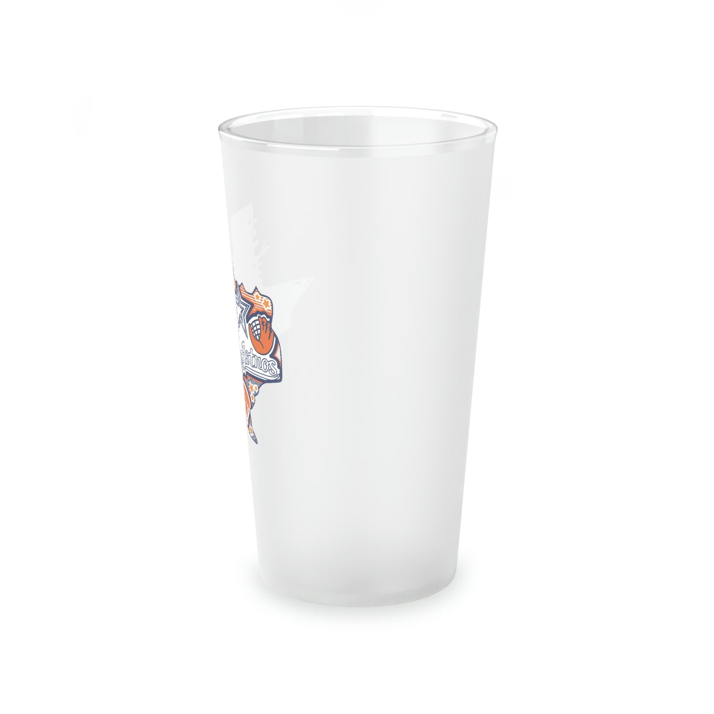 Houston Astros World Series Champions Baseball | Frosted Pint Glass, 16oz