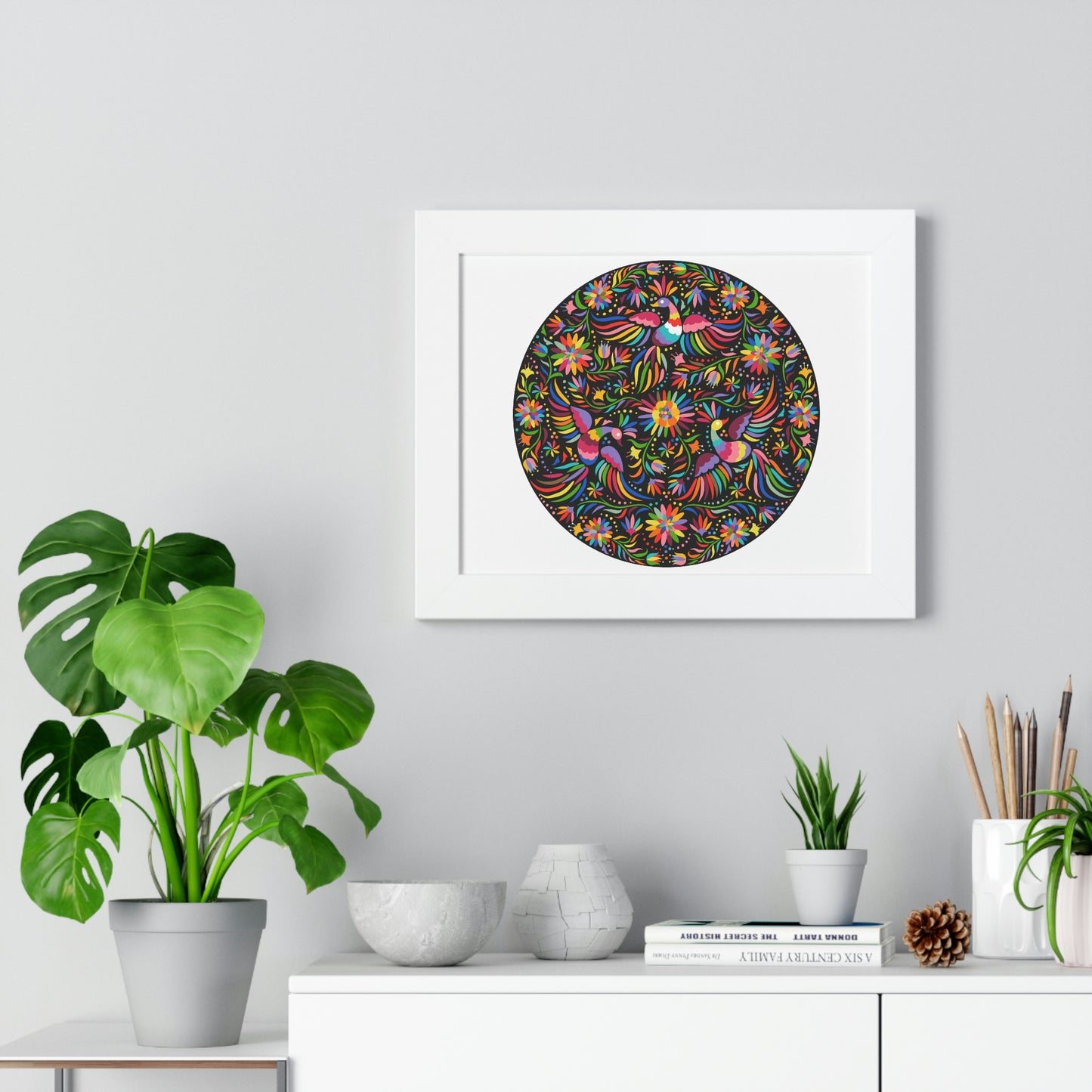 Hispanic Themed Framed Horizontal Poster