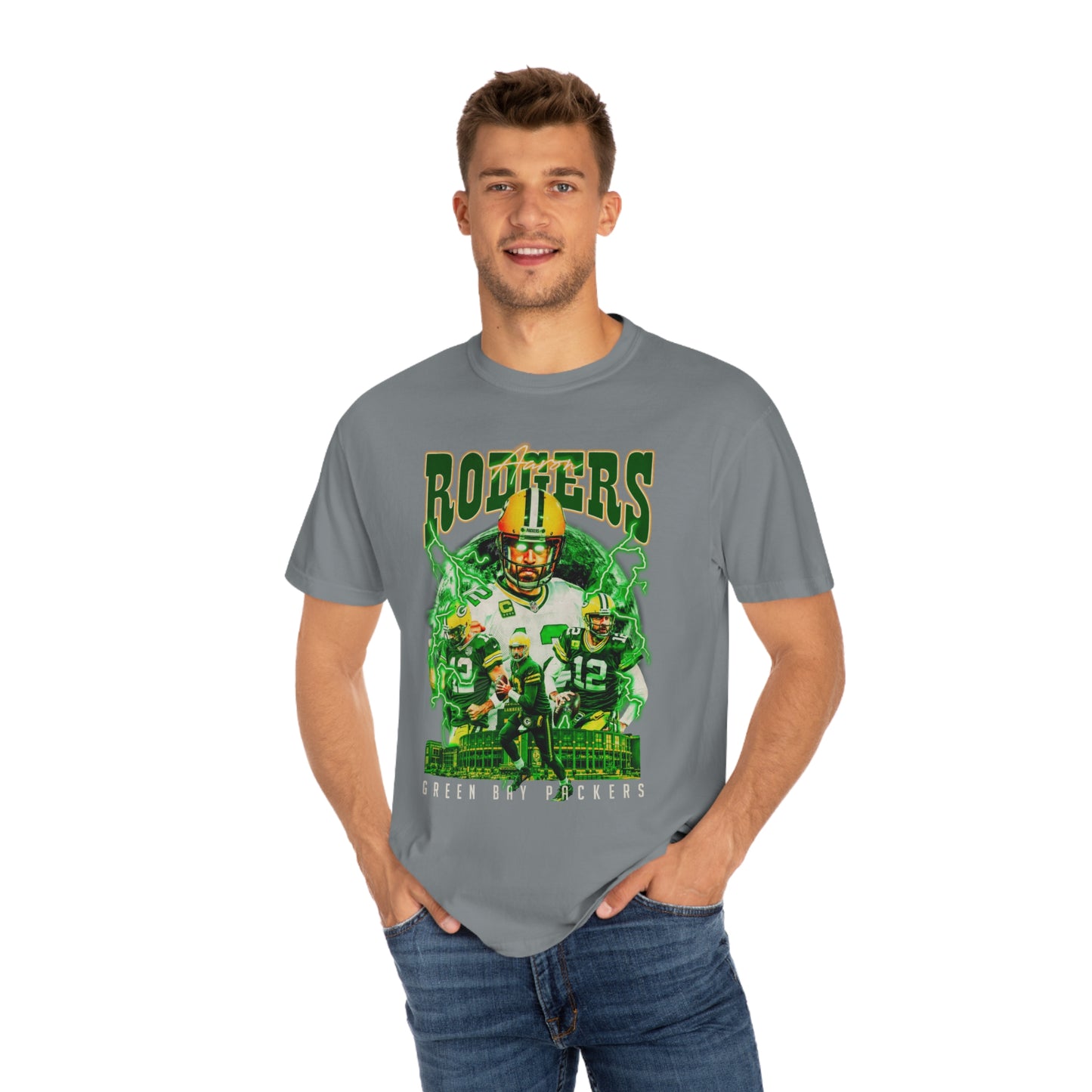 Rodgers Greenbay Football Unisex Garment-Dyed T-shirt