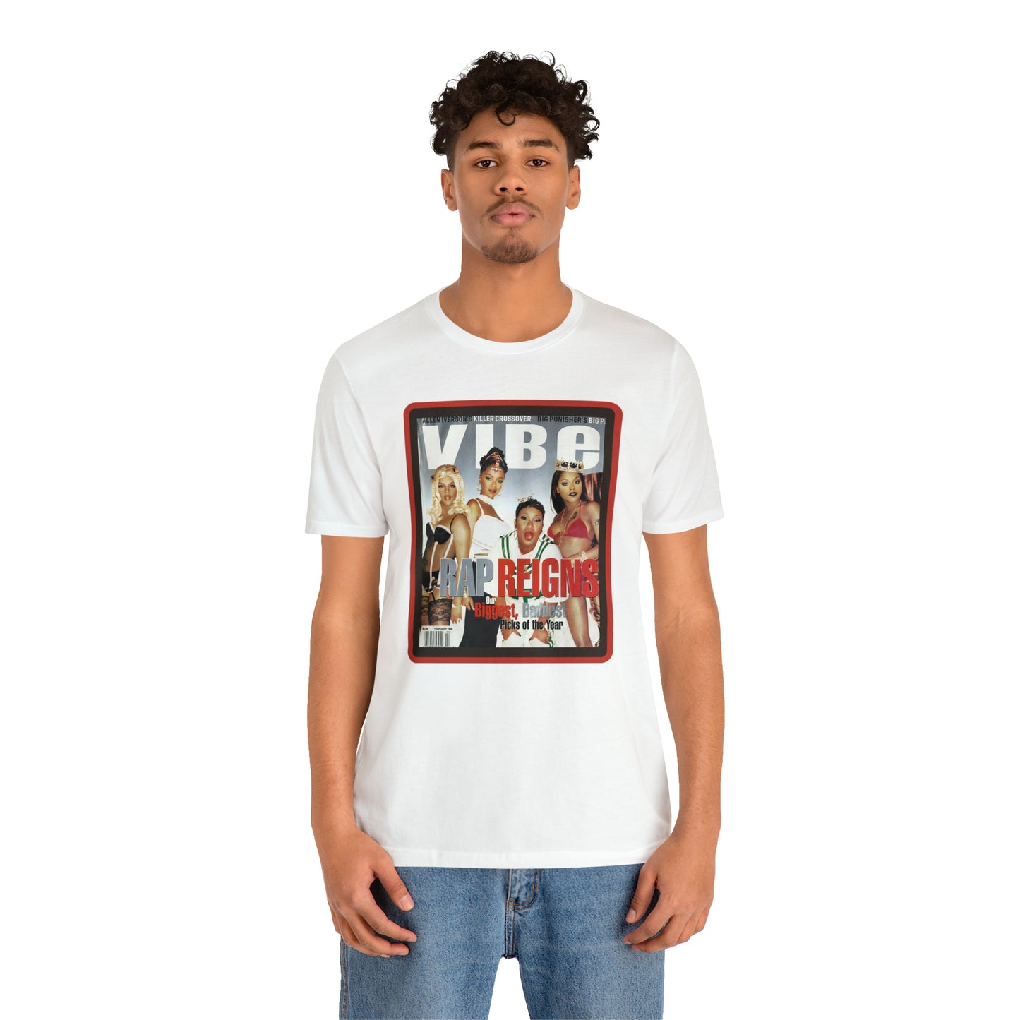 90s Throwback Vibe Magazine Unisex Jersey Short Sleeve Tee