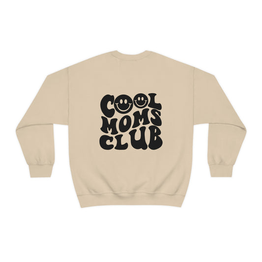 Cool Moms Club Unisex DryBlend® Crewneck Sweatshirt Front/Back Print