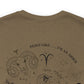Zodiac Aries - Astrology Unisex Jersey Short Sleeve Tee Front/Back Print