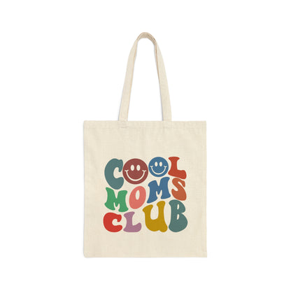 Cool Moms Club Canvas Tote Bag